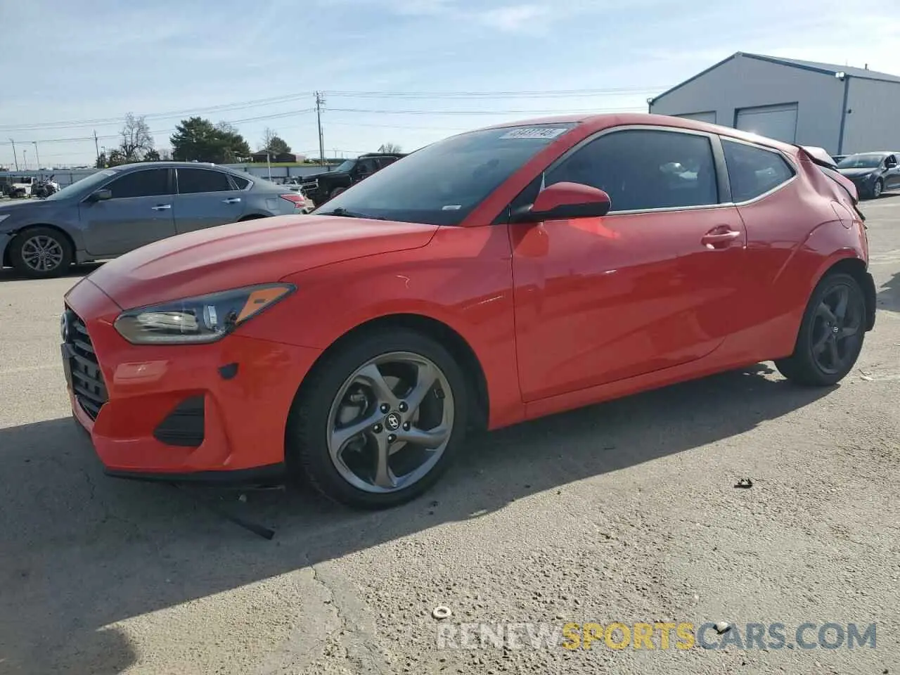 1 fotografías del automóvil dañado KMHTG6AF1KU017704 HYUNDAI VELOSTER 2019