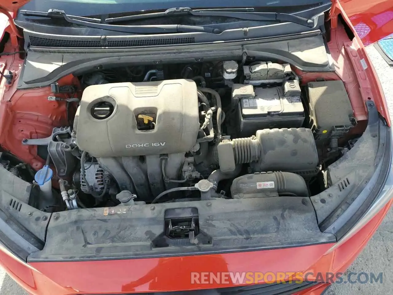 13 fotografías del automóvil dañado KMHTG6AF1KU017704 HYUNDAI VELOSTER 2019