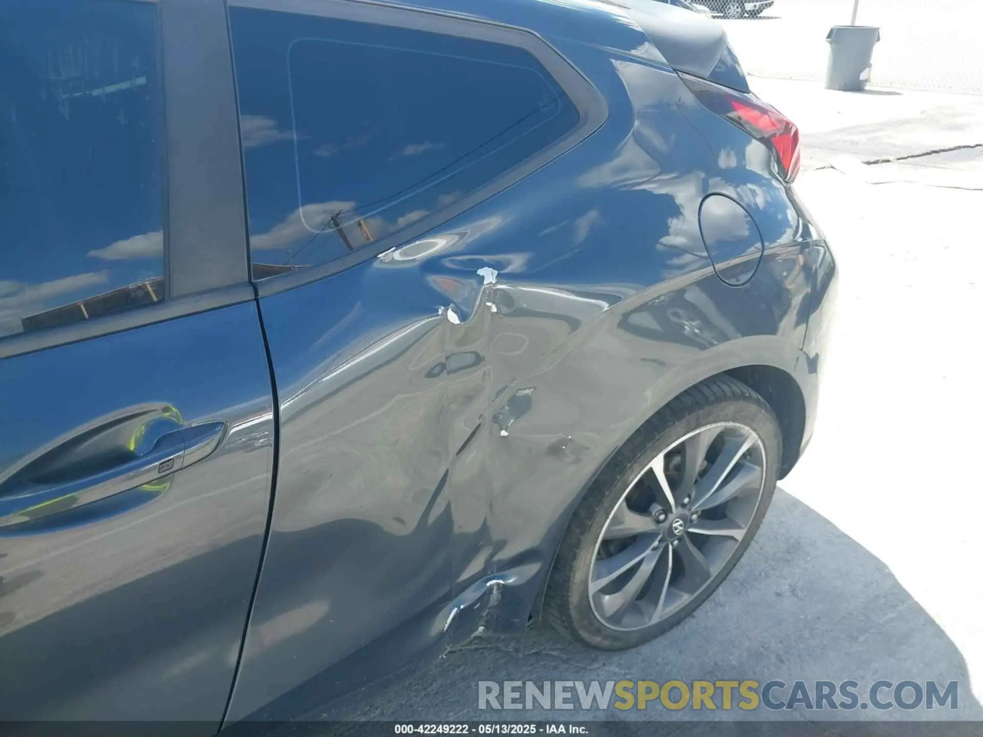 6 fotografías del automóvil dañado KMHTG6AF4KU009869 HYUNDAI VELOSTER 2019