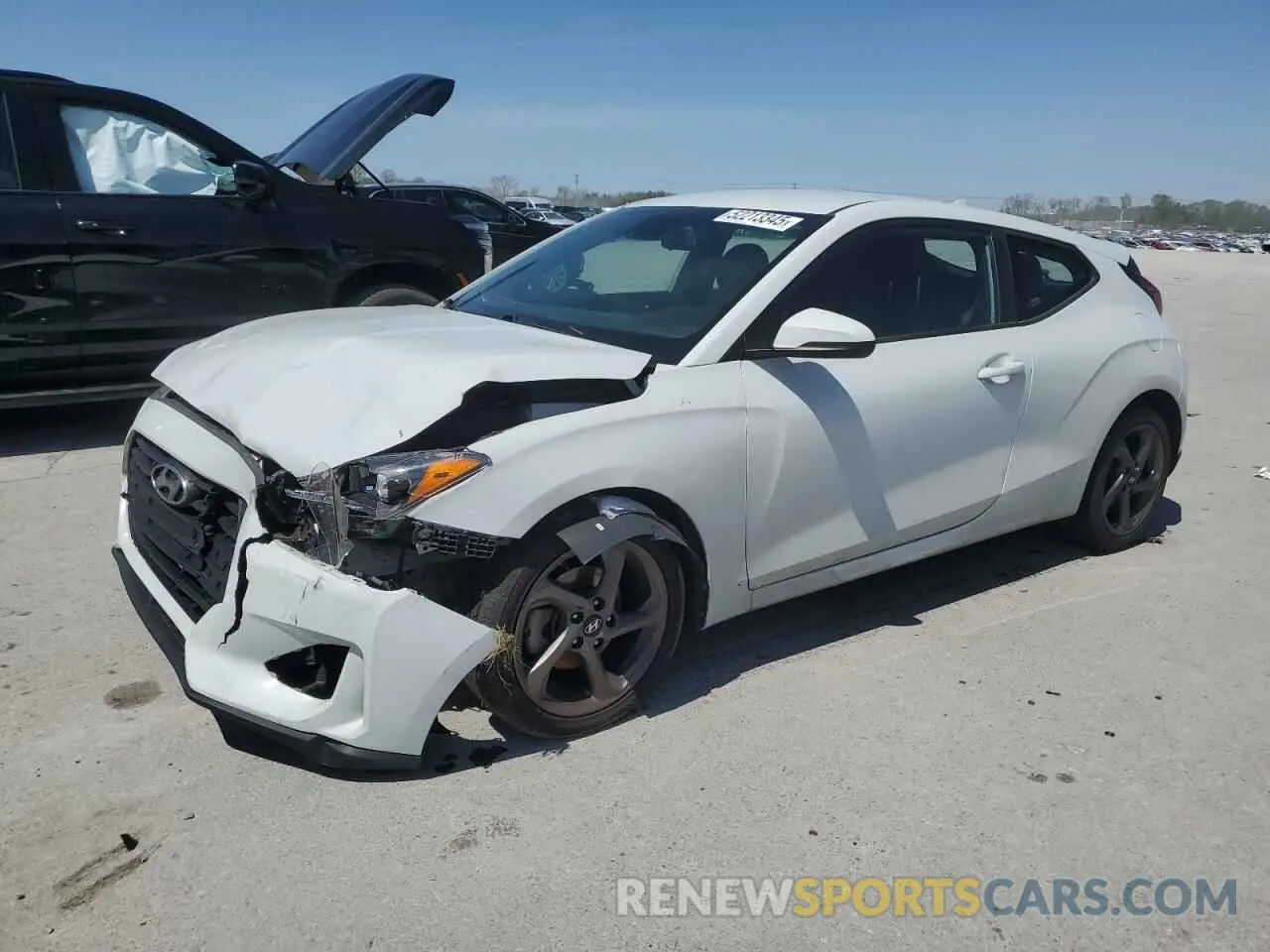 1 fotografías del automóvil dañado KMHTG6AF4KU013856 HYUNDAI VELOSTER 2019
