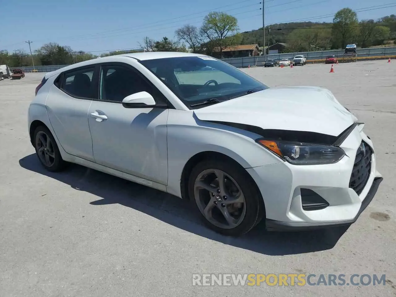 4 fotografías del automóvil dañado KMHTG6AF4KU013856 HYUNDAI VELOSTER 2019
