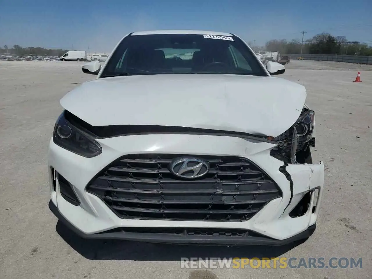 5 fotografías del automóvil dañado KMHTG6AF4KU013856 HYUNDAI VELOSTER 2019