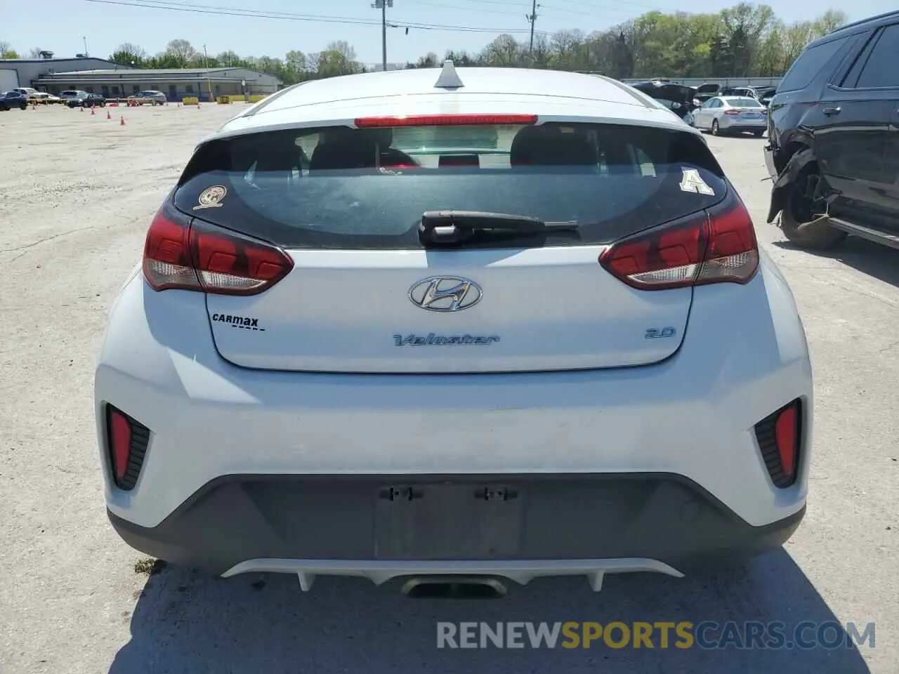 6 fotografías del automóvil dañado KMHTG6AF4KU013856 HYUNDAI VELOSTER 2019