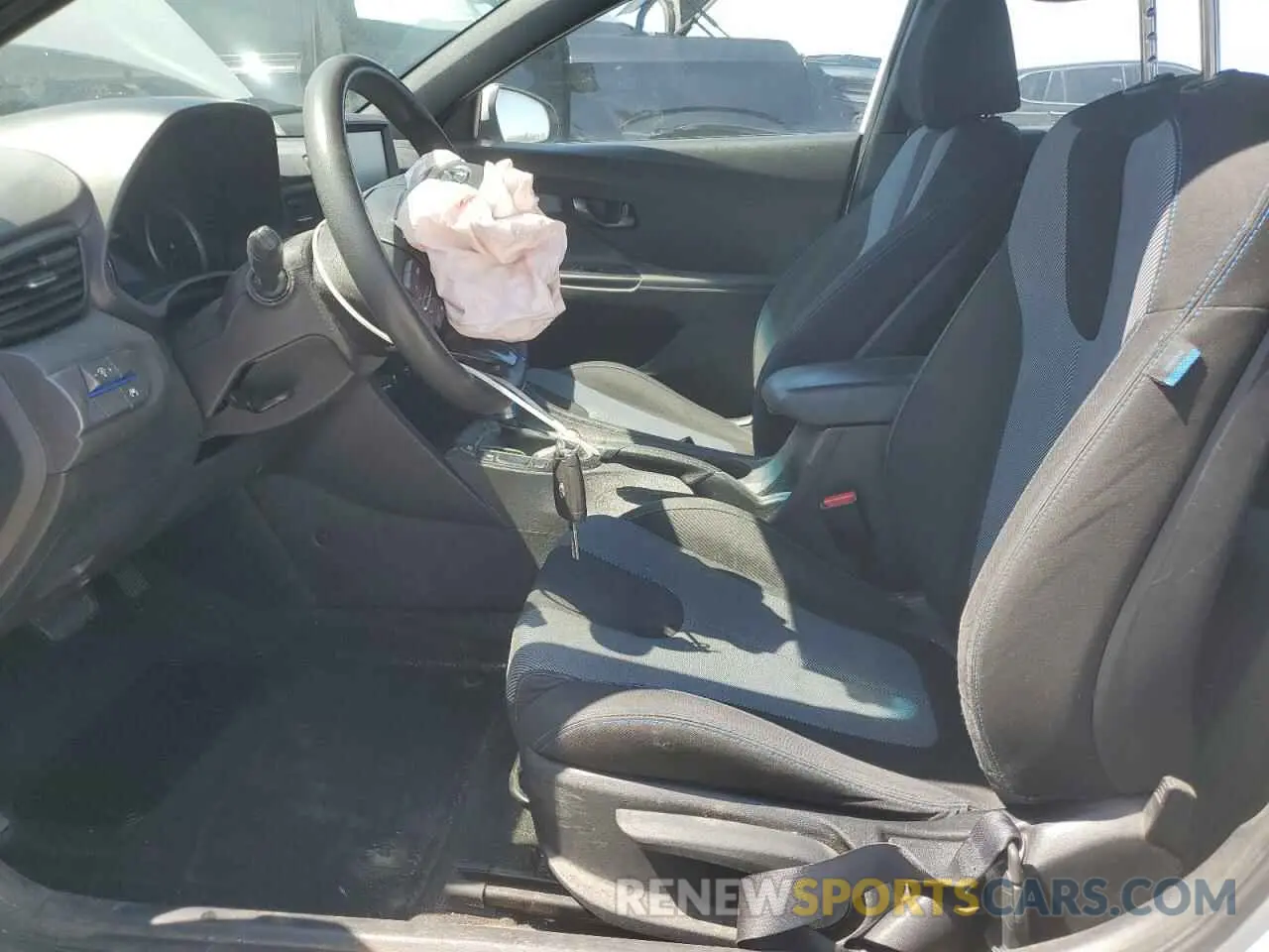 7 fotografías del automóvil dañado KMHTG6AF4KU013856 HYUNDAI VELOSTER 2019