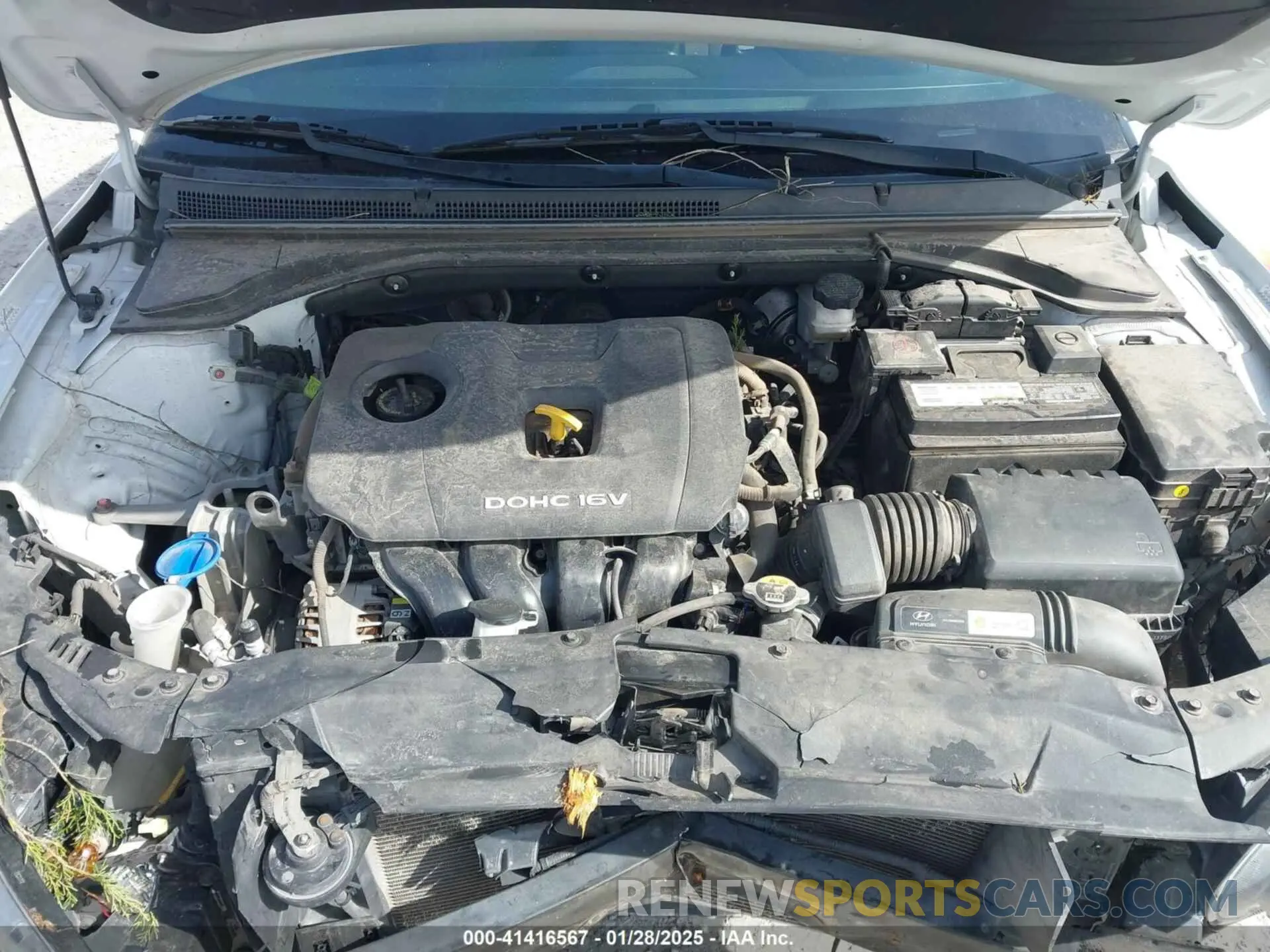 10 fotografías del automóvil dañado KMHTG6AF6KU017262 HYUNDAI VELOSTER 2019