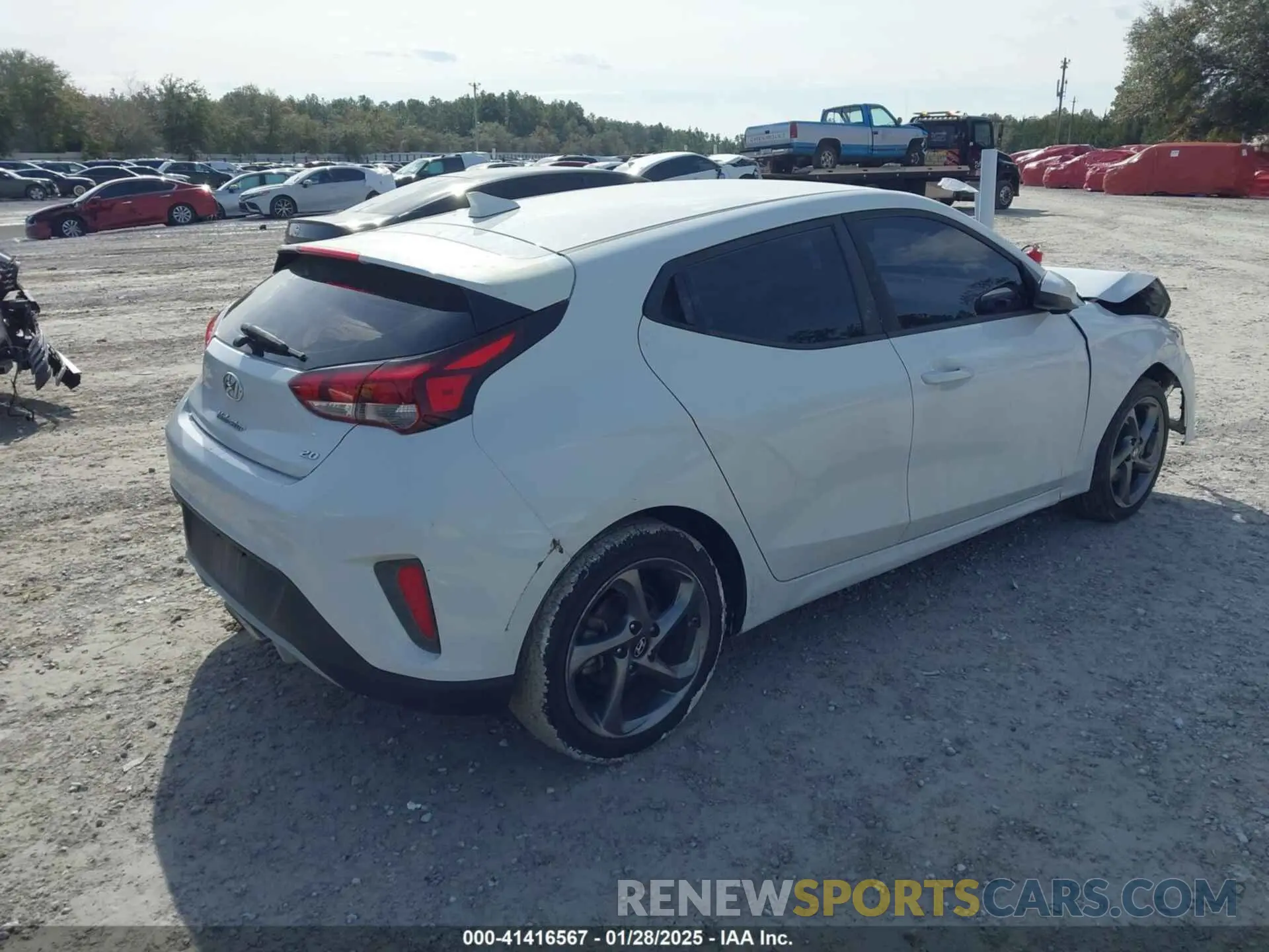 4 fotografías del automóvil dañado KMHTG6AF6KU017262 HYUNDAI VELOSTER 2019