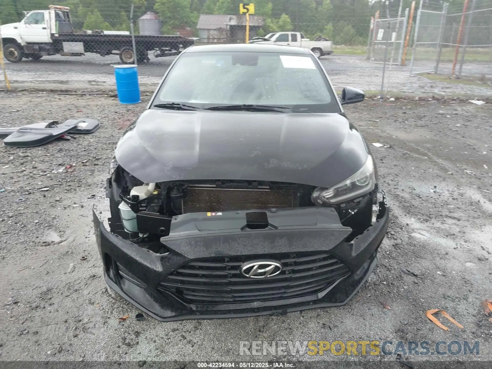 13 fotografías del automóvil dañado KMHTG6AF7KU003810 HYUNDAI VELOSTER 2019