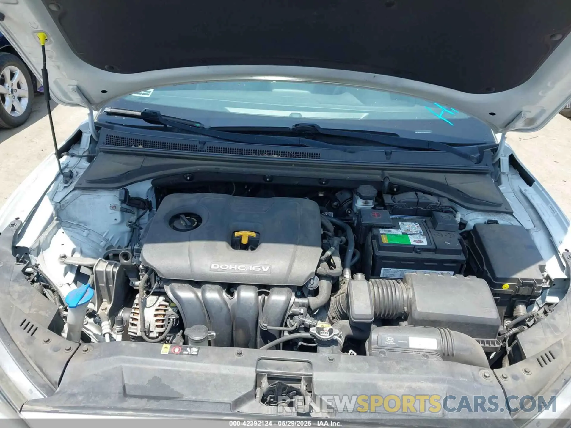 10 fotografías del automóvil dañado KMHTG6AF7KU019618 HYUNDAI VELOSTER 2019