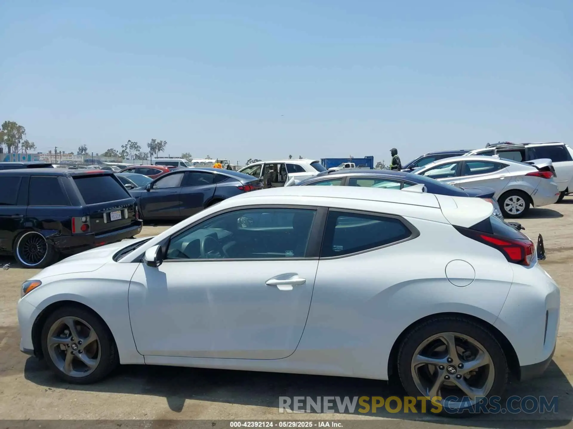 14 fotografías del automóvil dañado KMHTG6AF7KU019618 HYUNDAI VELOSTER 2019