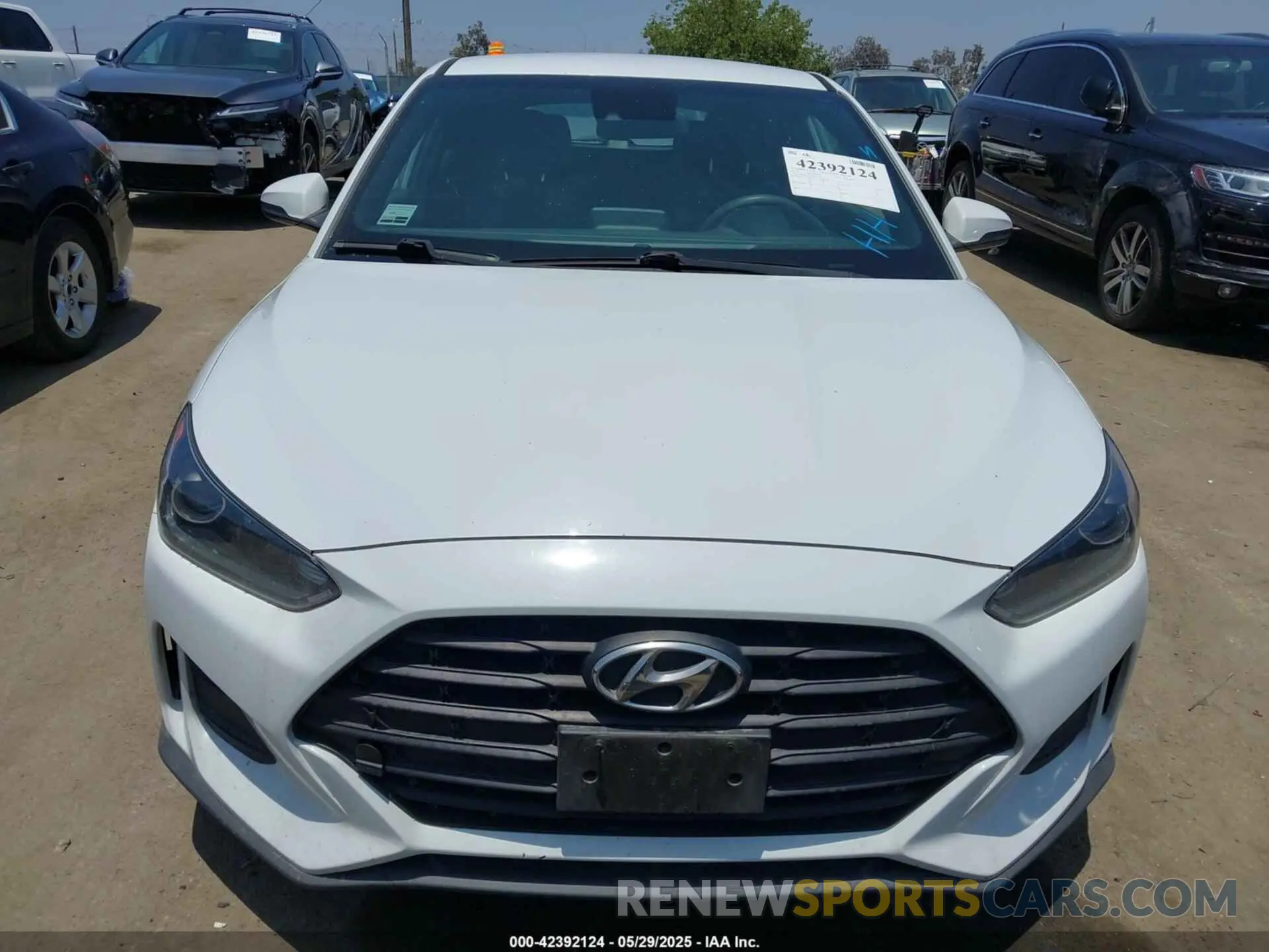 6 fotografías del automóvil dañado KMHTG6AF7KU019618 HYUNDAI VELOSTER 2019