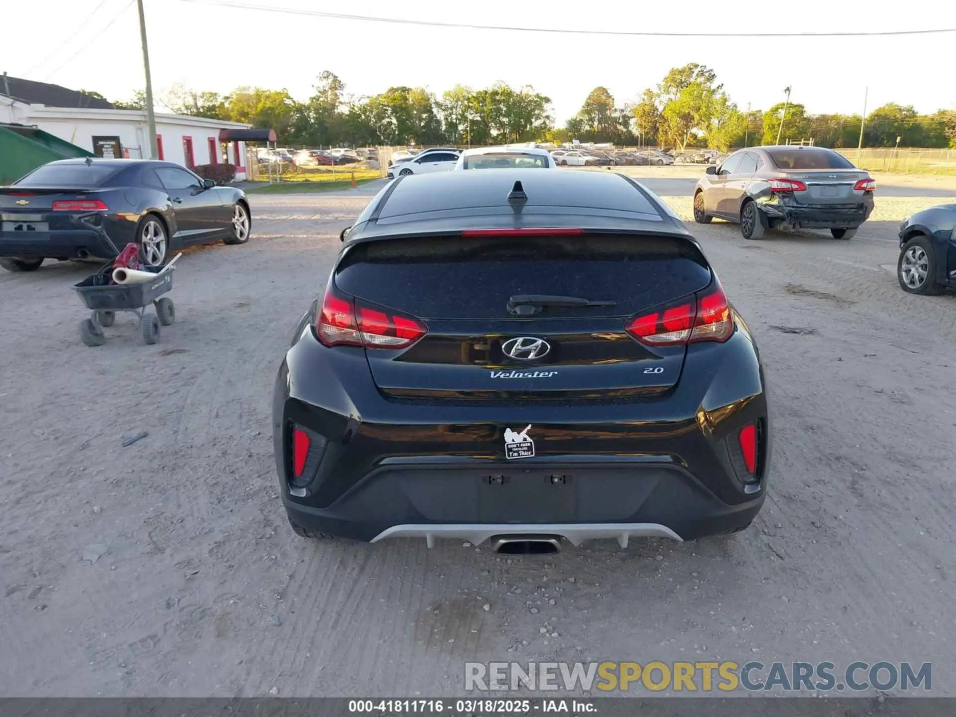 16 fotografías del automóvil dañado KMHTG6AF8KU005131 HYUNDAI VELOSTER 2019