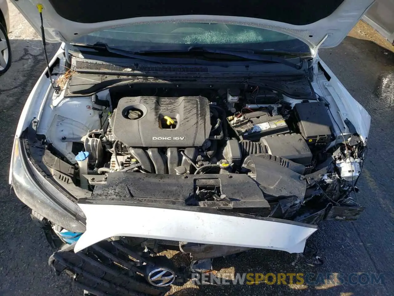 11 fotografías del automóvil dañado KMHTG6AF8KU015416 HYUNDAI VELOSTER 2019