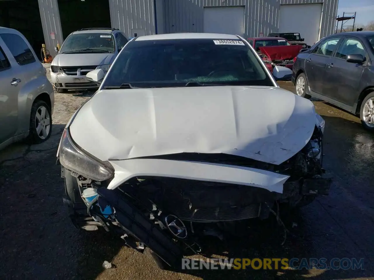 5 fotografías del automóvil dañado KMHTG6AF8KU015416 HYUNDAI VELOSTER 2019