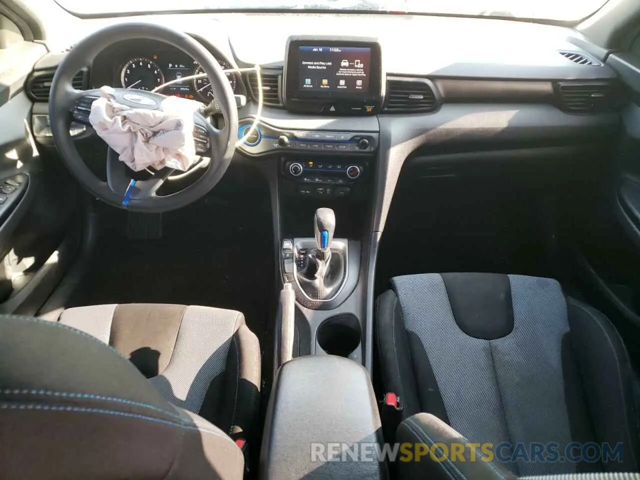 8 fotografías del automóvil dañado KMHTG6AF8KU015416 HYUNDAI VELOSTER 2019
