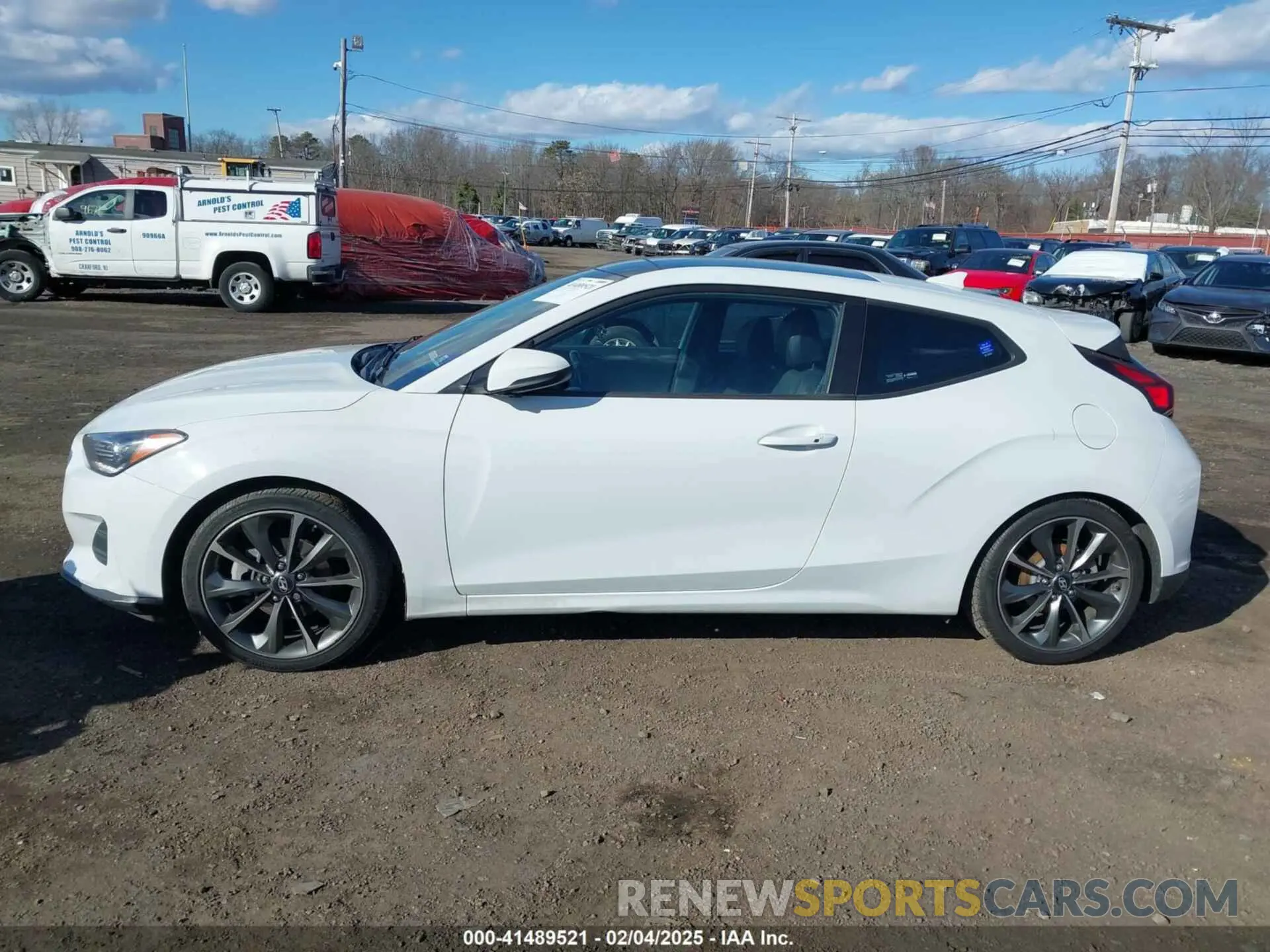 14 fotografías del automóvil dañado KMHTG6AF9KU005011 HYUNDAI VELOSTER 2019