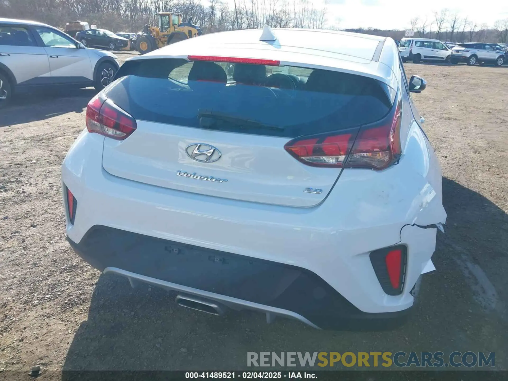 18 fotografías del automóvil dañado KMHTG6AF9KU005011 HYUNDAI VELOSTER 2019