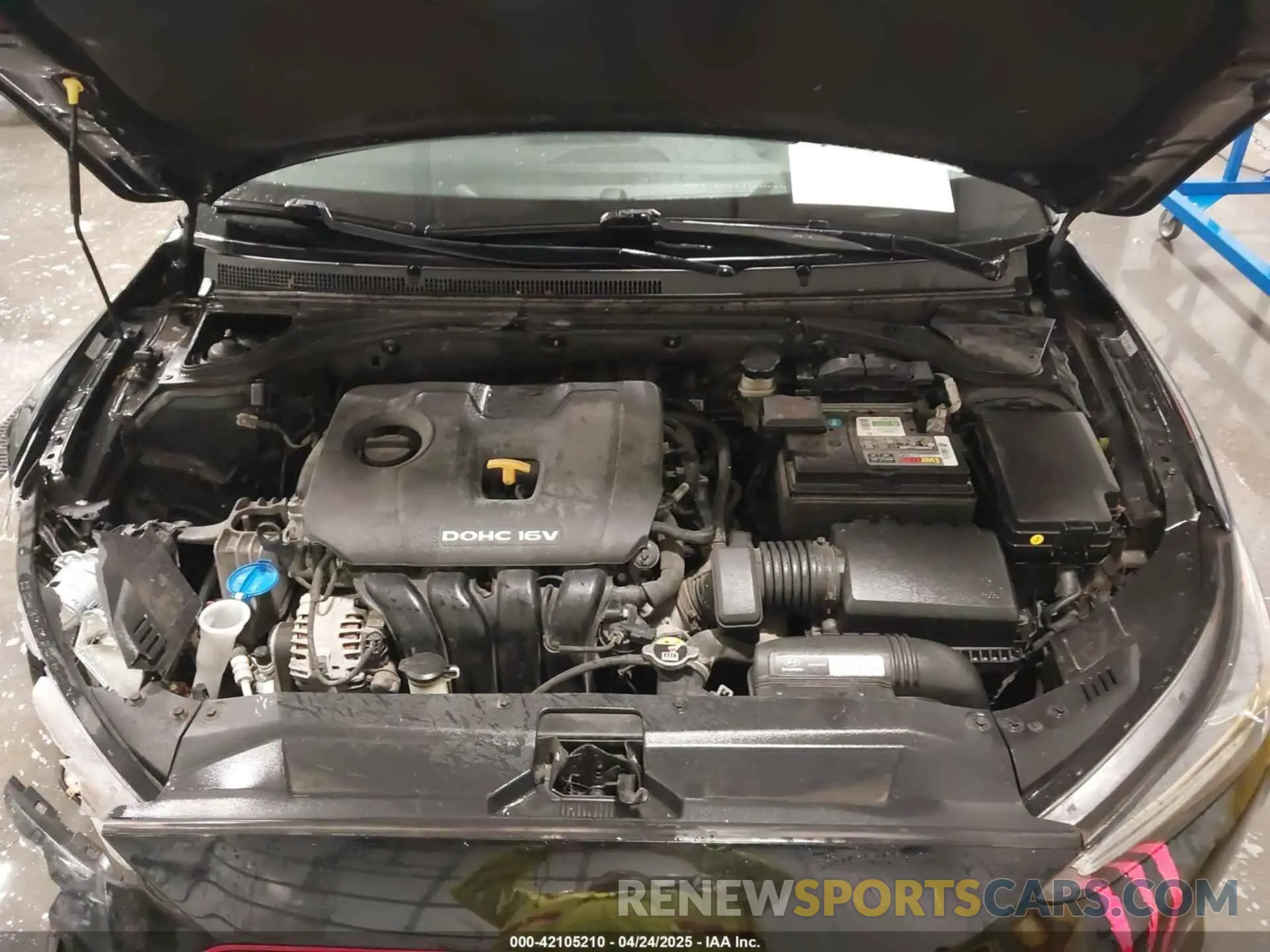 10 fotografías del automóvil dañado KMHTG6AFXKU011920 HYUNDAI VELOSTER 2019