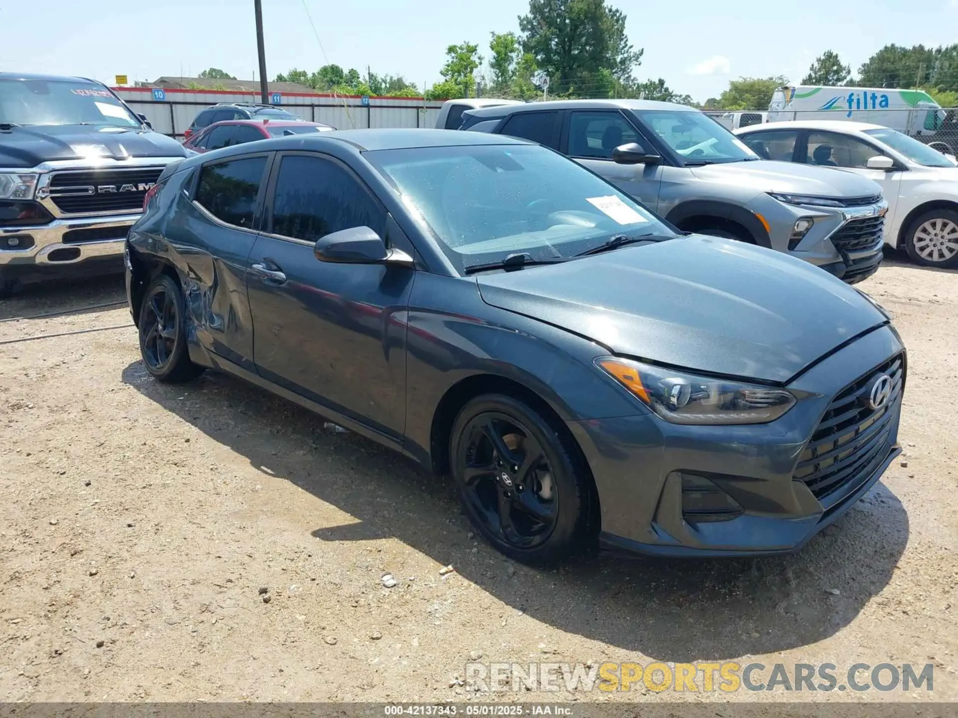 1 fotografías del automóvil dañado KMHTG6AFXKU016745 HYUNDAI VELOSTER 2019