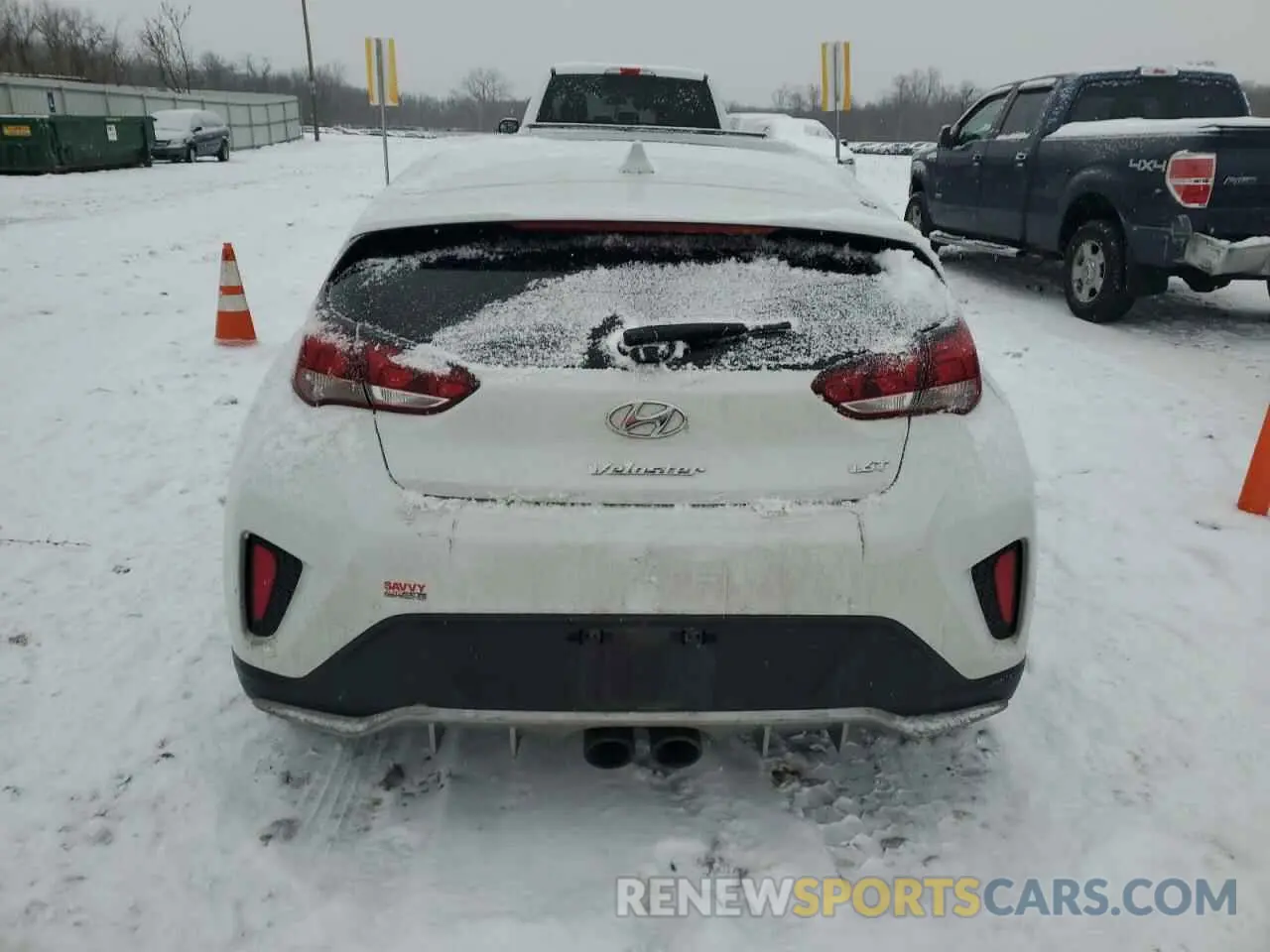 6 fotografías del automóvil dañado KMHTH6AB0KU012410 HYUNDAI VELOSTER 2019