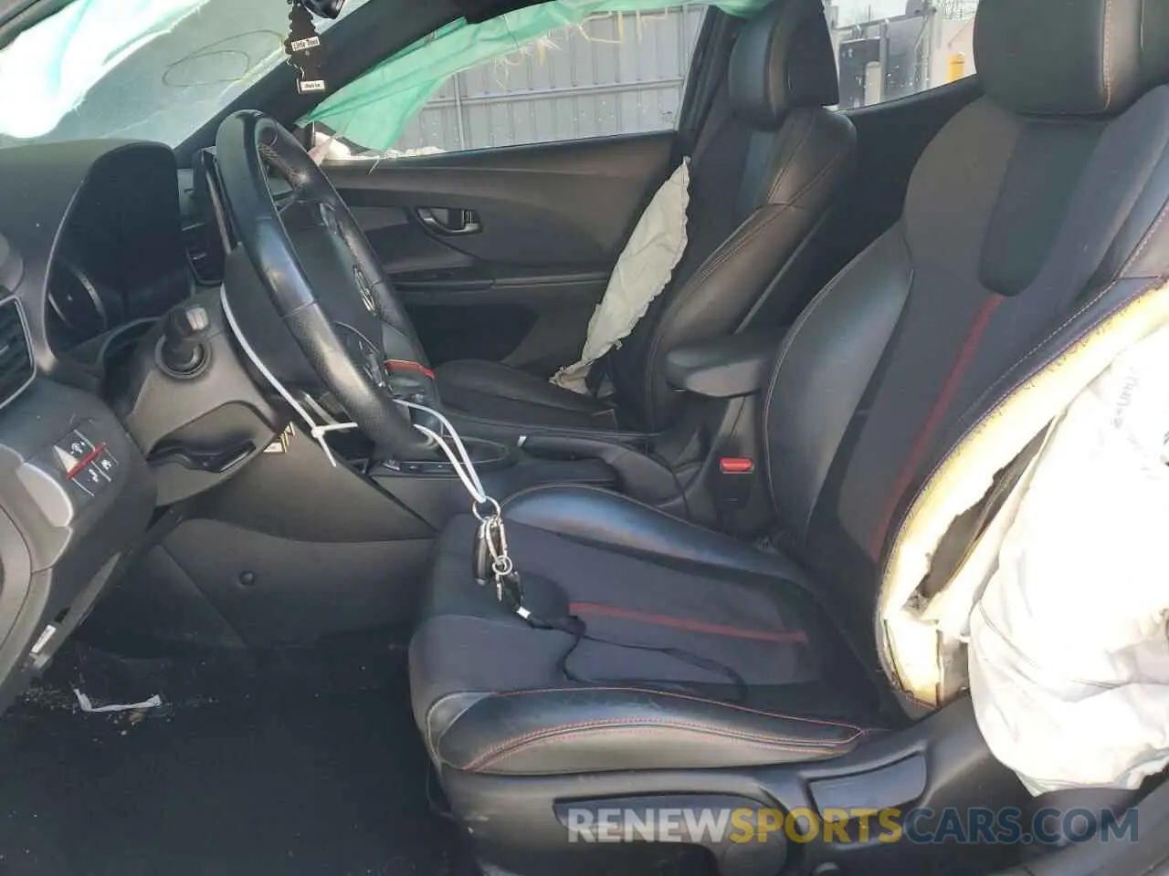 7 fotografías del automóvil dañado KMHTH6AB0KU012410 HYUNDAI VELOSTER 2019