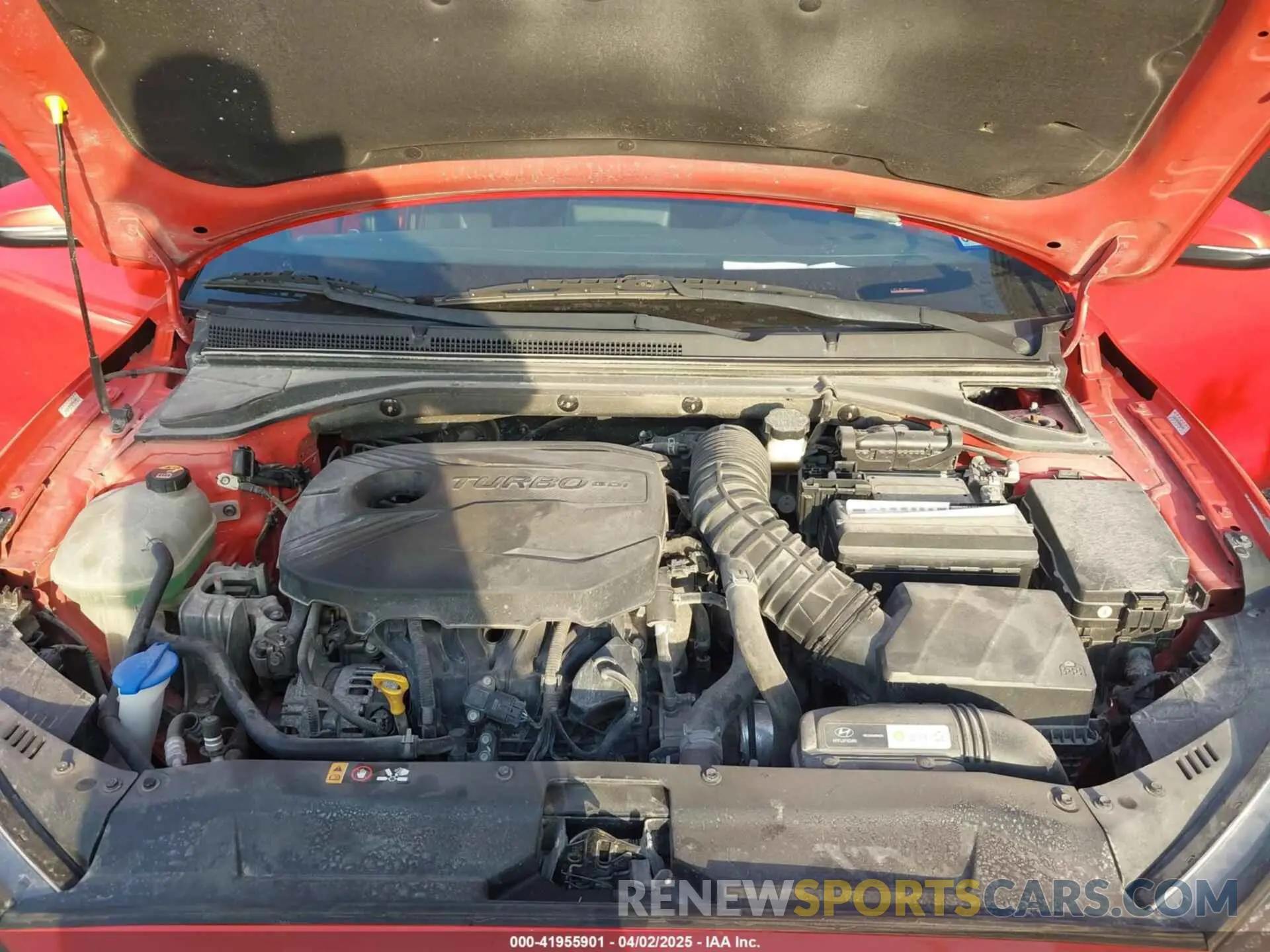 10 fotografías del automóvil dañado KMHTH6AB2KU010979 HYUNDAI VELOSTER 2019