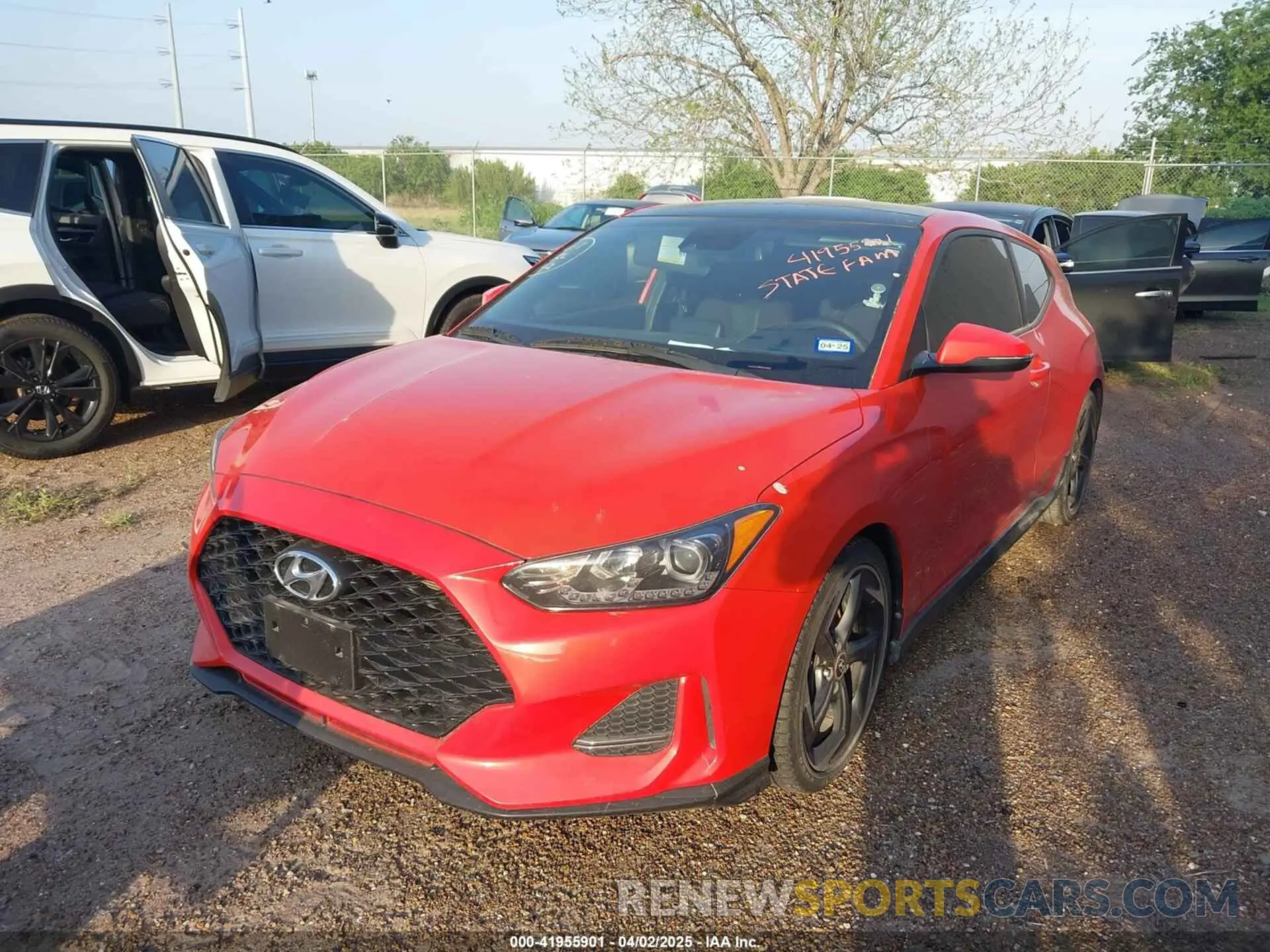 6 fotografías del automóvil dañado KMHTH6AB2KU010979 HYUNDAI VELOSTER 2019