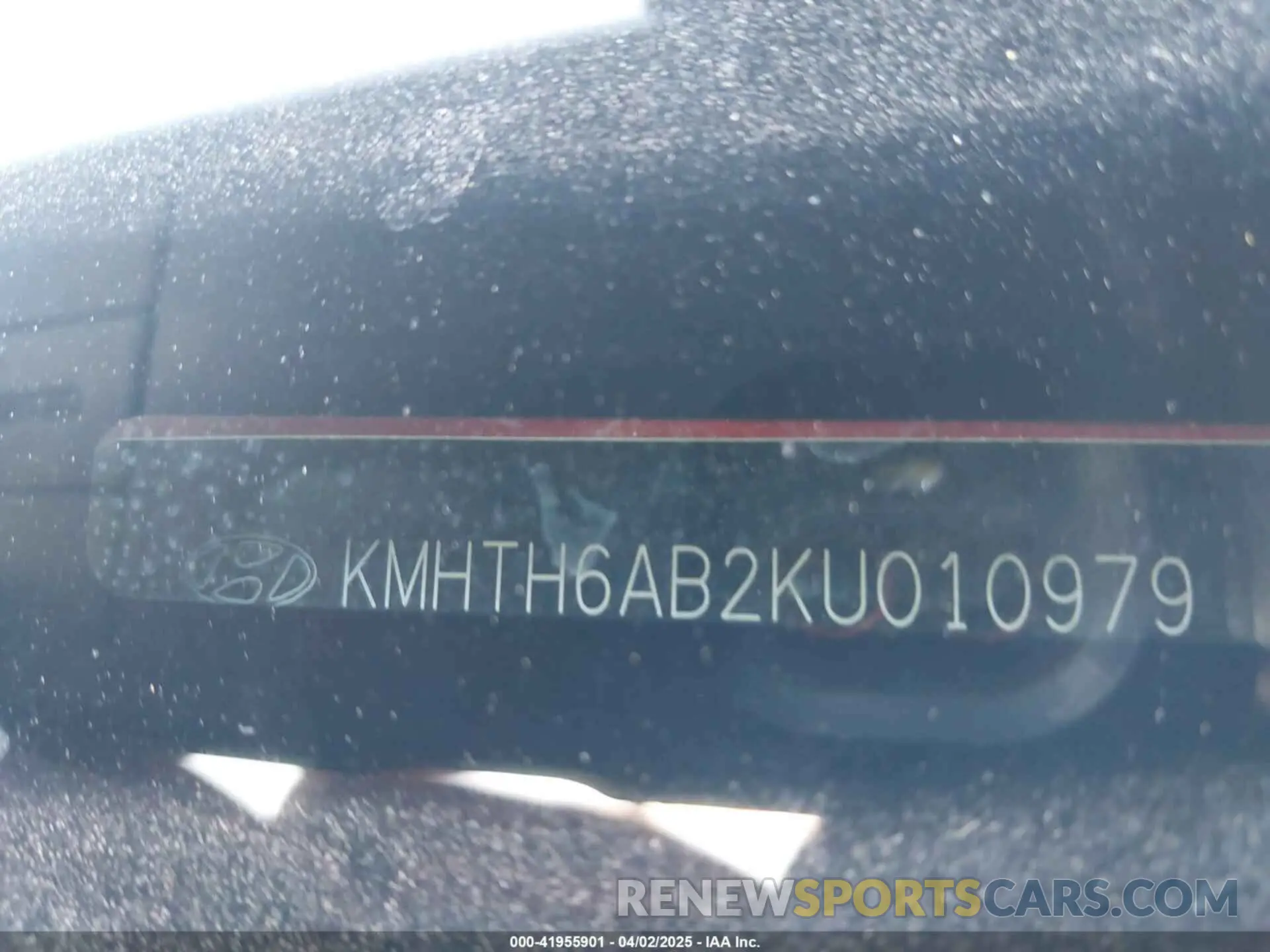 9 fotografías del automóvil dañado KMHTH6AB2KU010979 HYUNDAI VELOSTER 2019