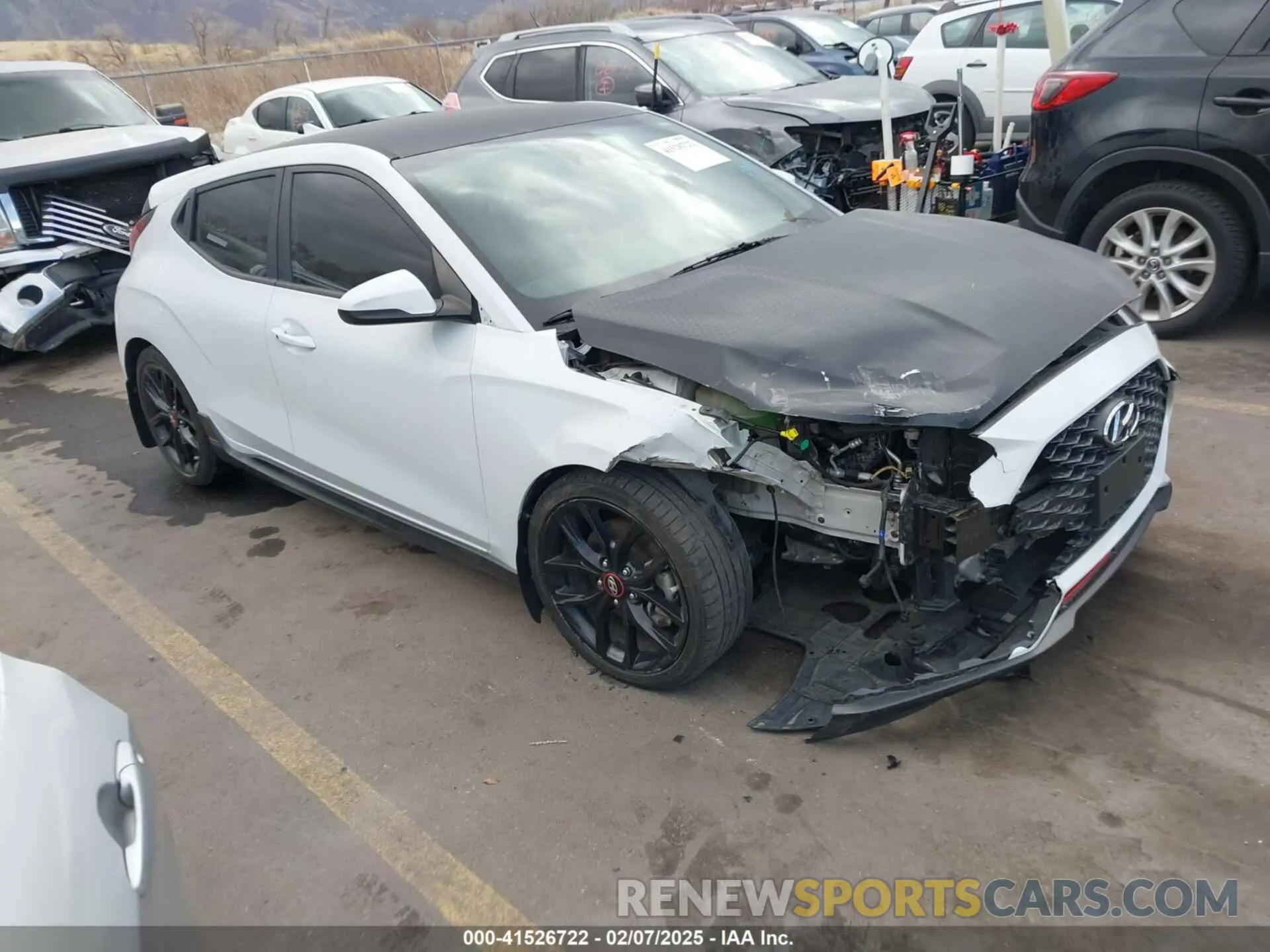 1 fotografías del automóvil dañado KMHTH6AB3KU020193 HYUNDAI VELOSTER 2019