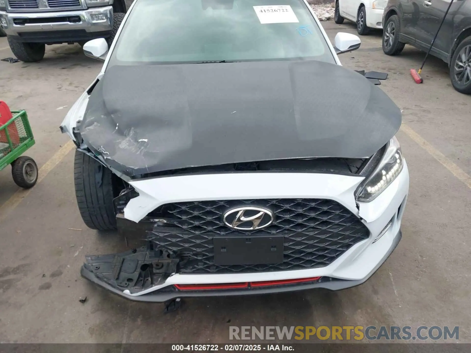 12 fotografías del automóvil dañado KMHTH6AB3KU020193 HYUNDAI VELOSTER 2019