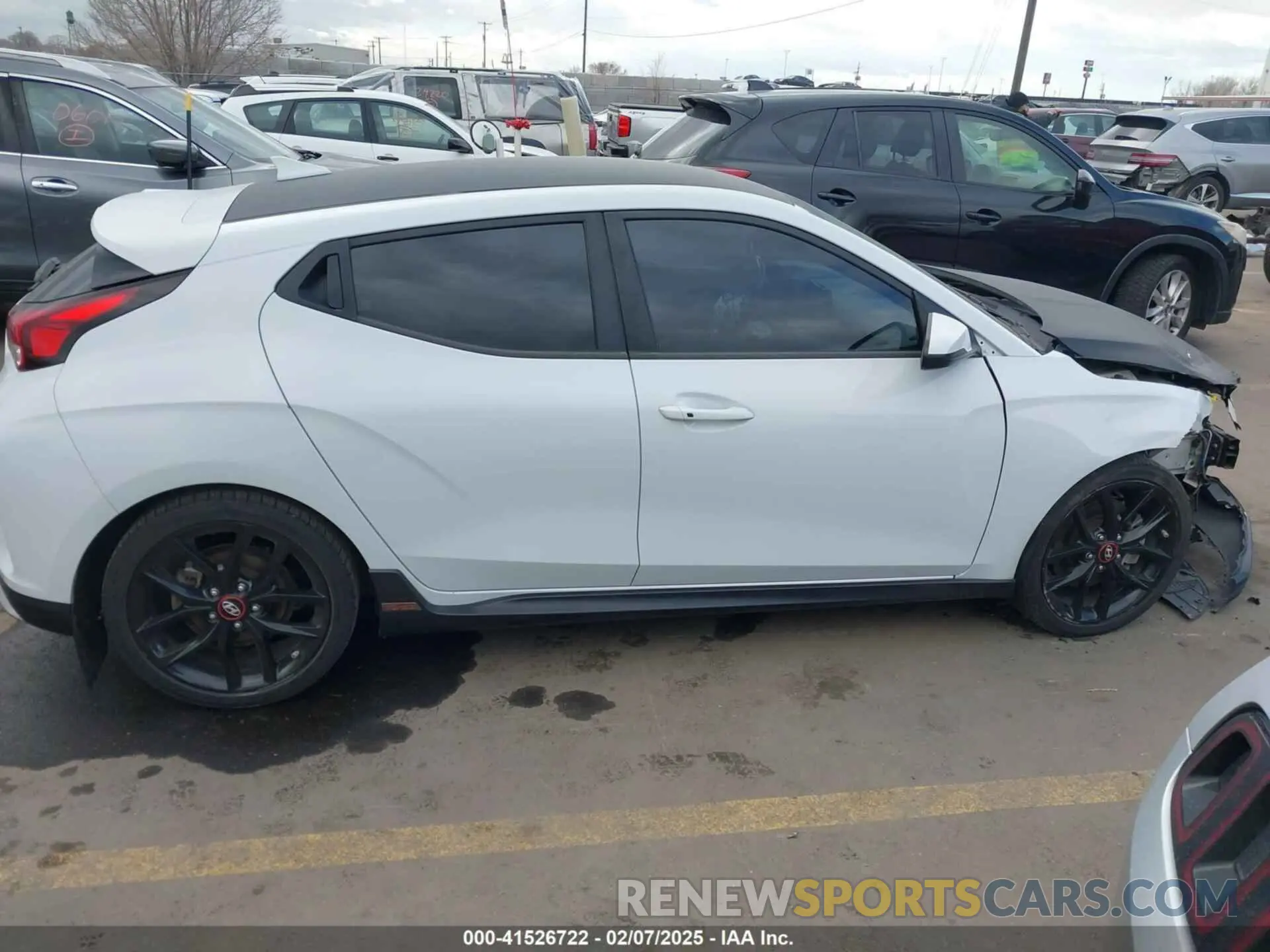 13 fotografías del automóvil dañado KMHTH6AB3KU020193 HYUNDAI VELOSTER 2019