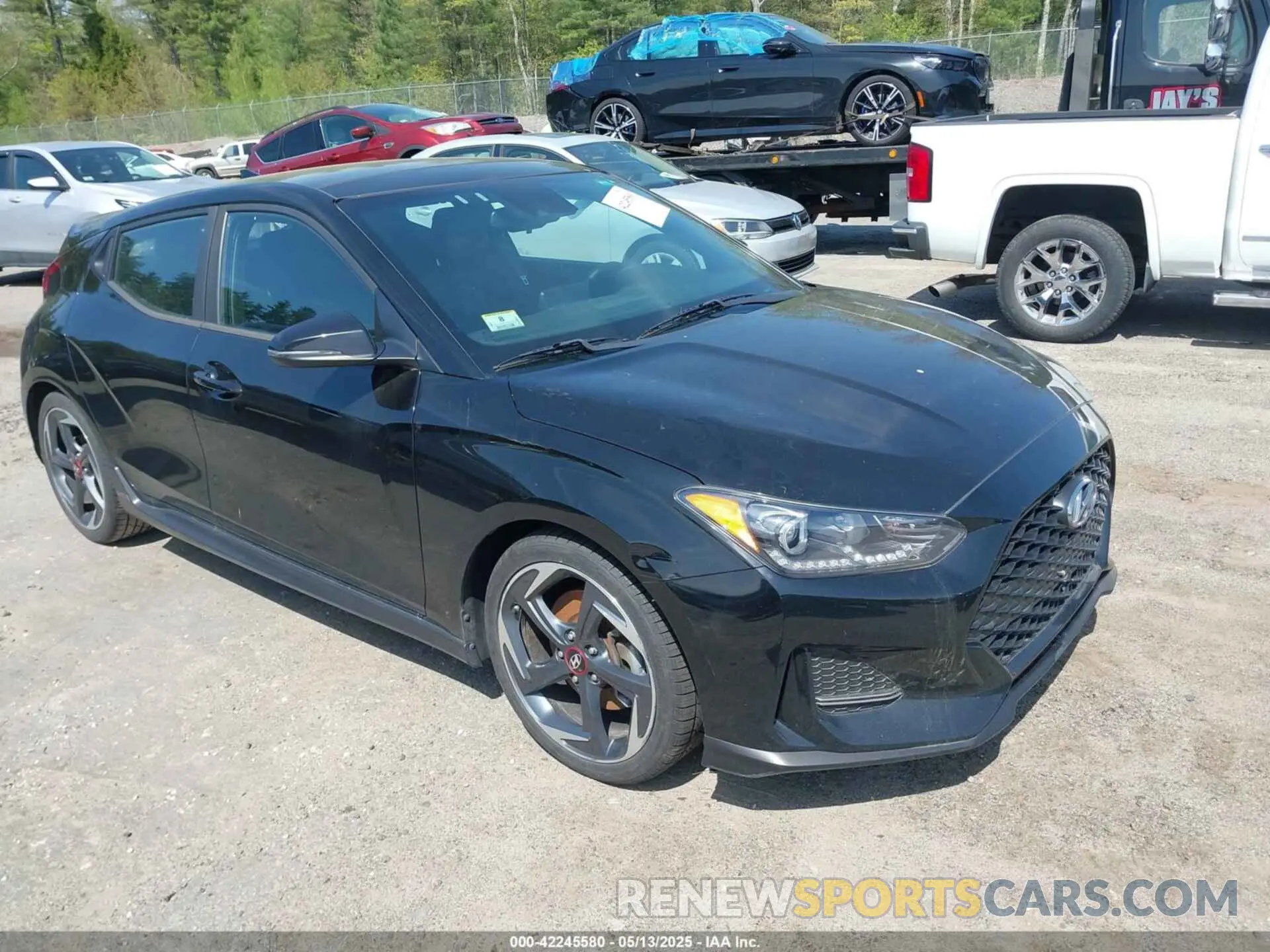 1 fotografías del automóvil dañado KMHTH6AB5KU010488 HYUNDAI VELOSTER 2019