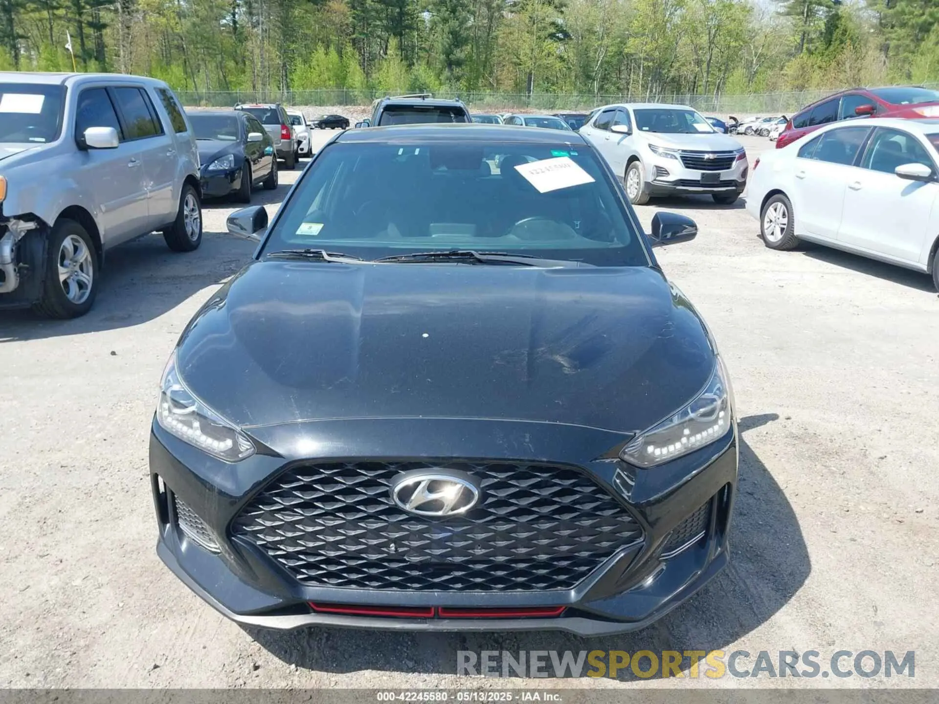 12 fotografías del automóvil dañado KMHTH6AB5KU010488 HYUNDAI VELOSTER 2019