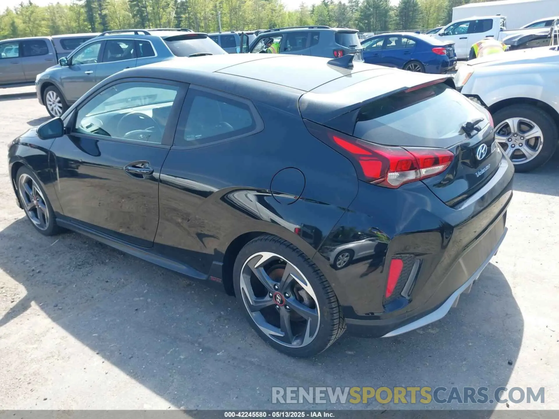 3 fotografías del automóvil dañado KMHTH6AB5KU010488 HYUNDAI VELOSTER 2019