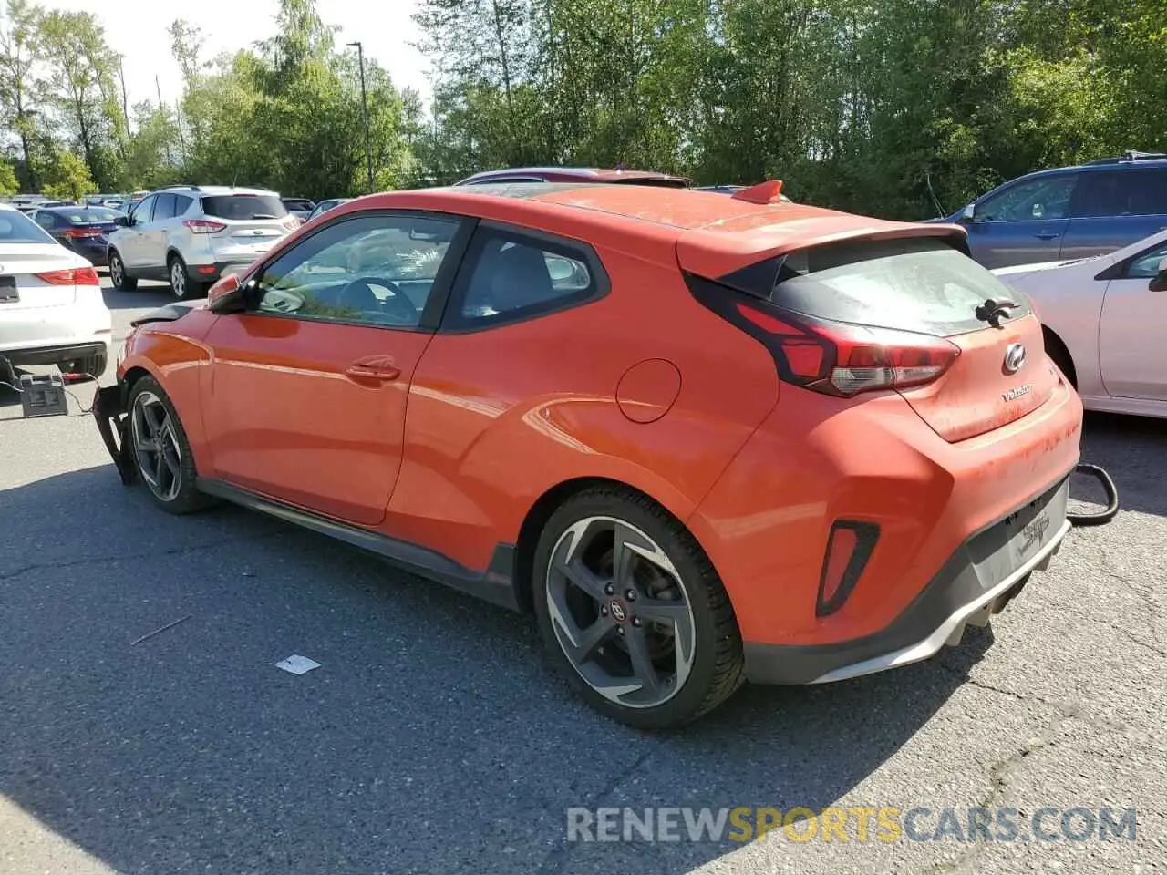 2 fotografías del automóvil dañado KMHTH6AB7KU012324 HYUNDAI VELOSTER 2019
