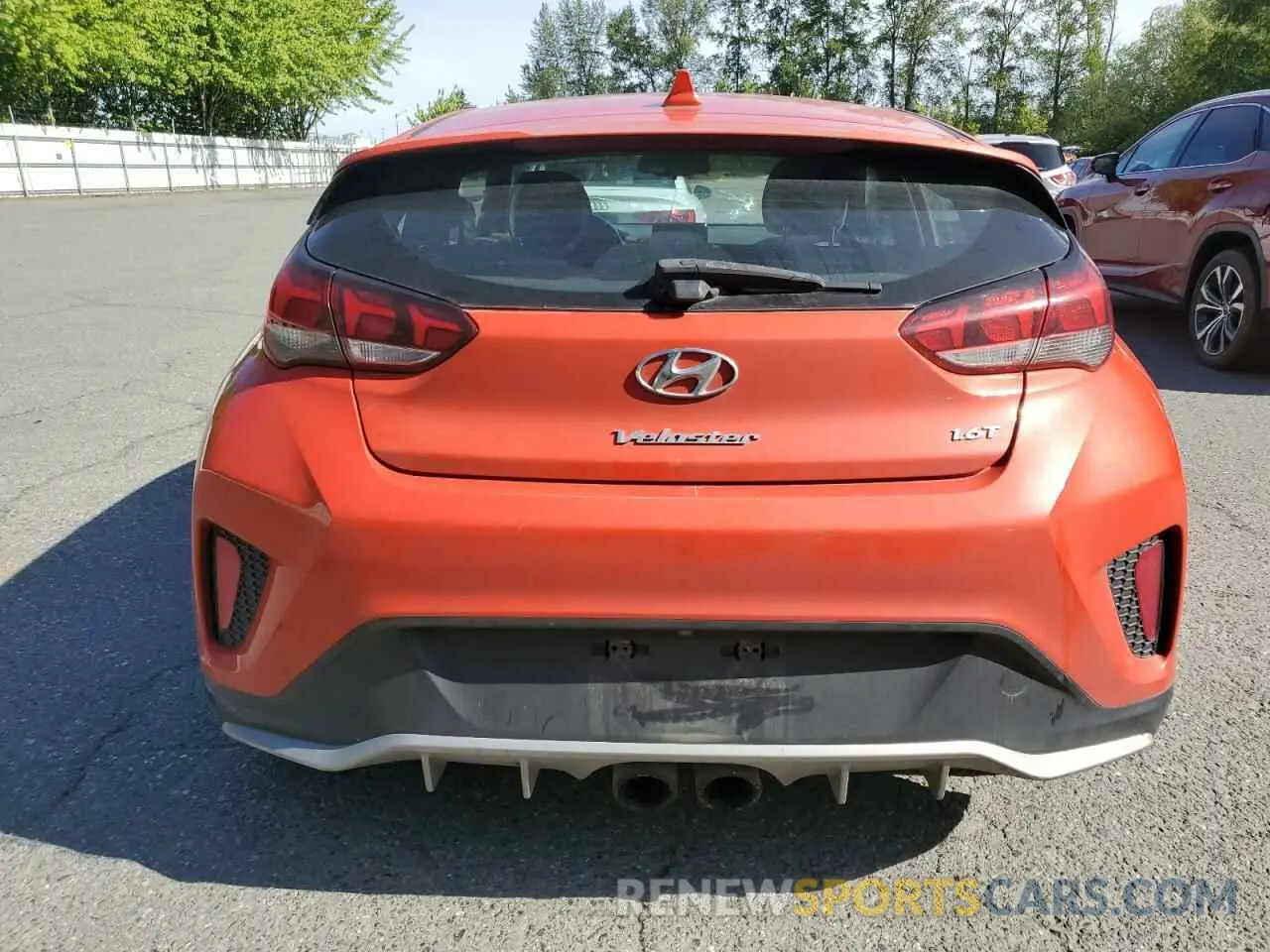 6 fotografías del automóvil dañado KMHTH6AB7KU012324 HYUNDAI VELOSTER 2019