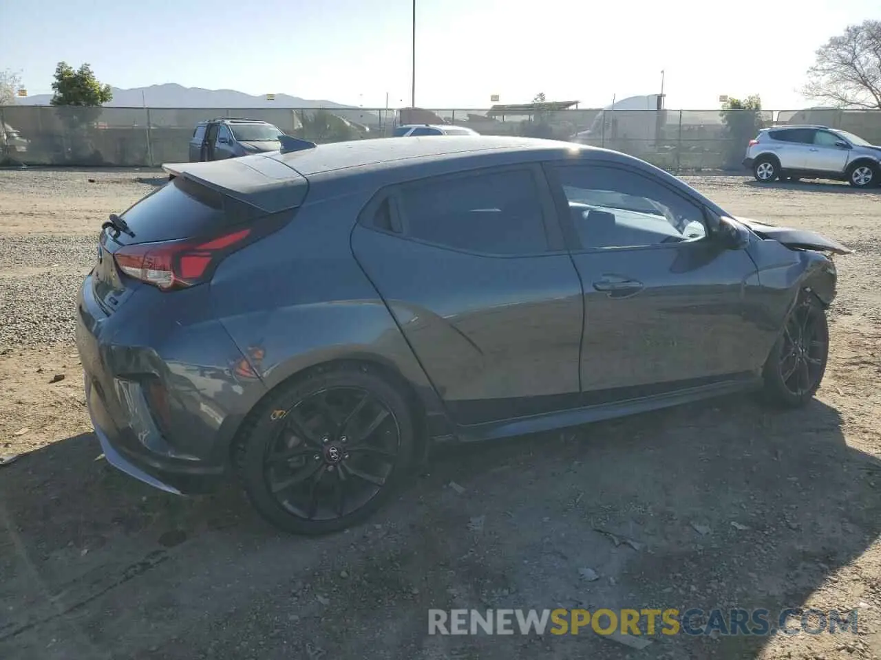 3 fotografías del automóvil dañado KMHTH6AB7KU020391 HYUNDAI VELOSTER 2019