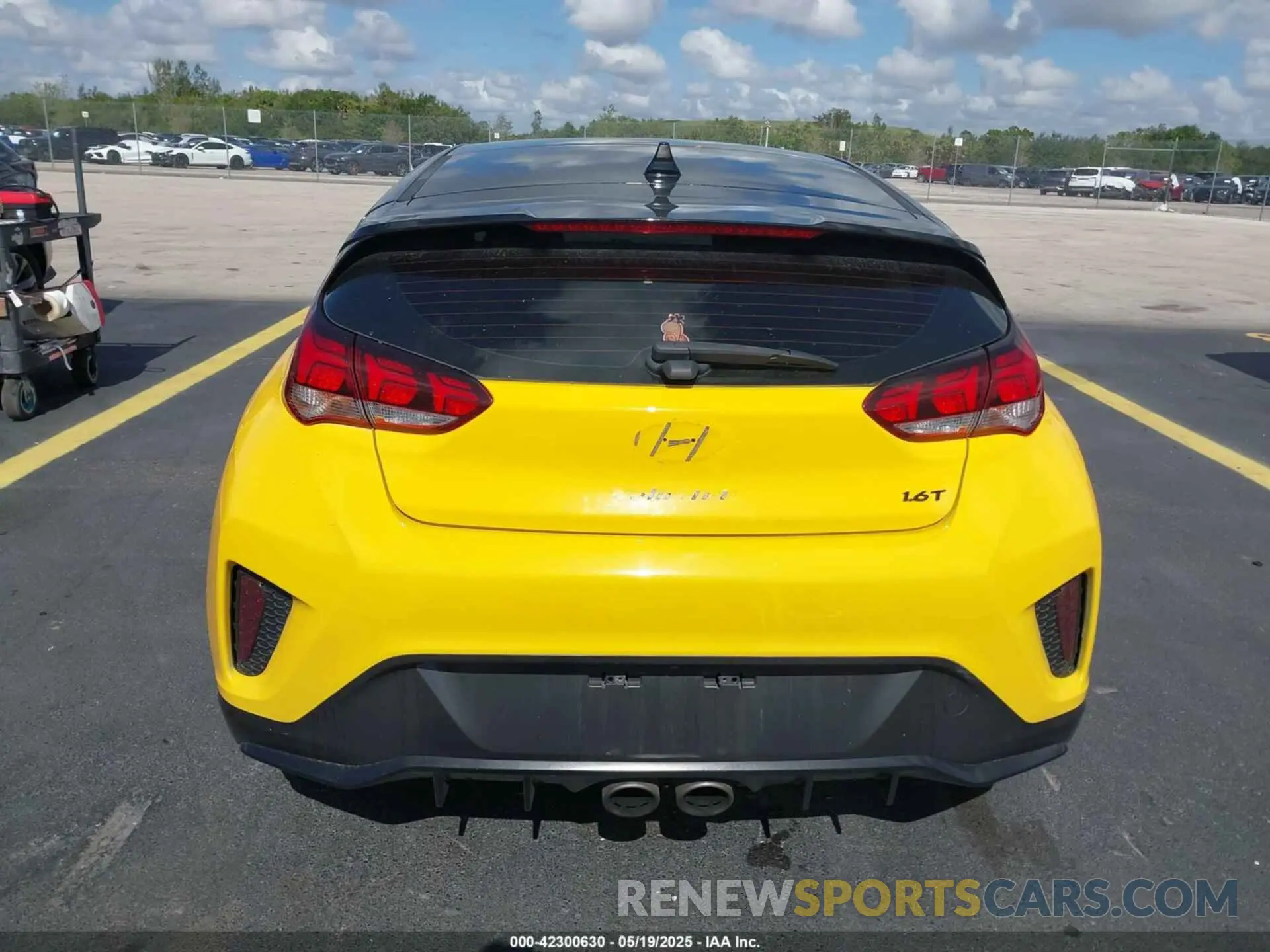17 fotografías del automóvil dañado KMHTH6AB8KU005978 HYUNDAI VELOSTER 2019