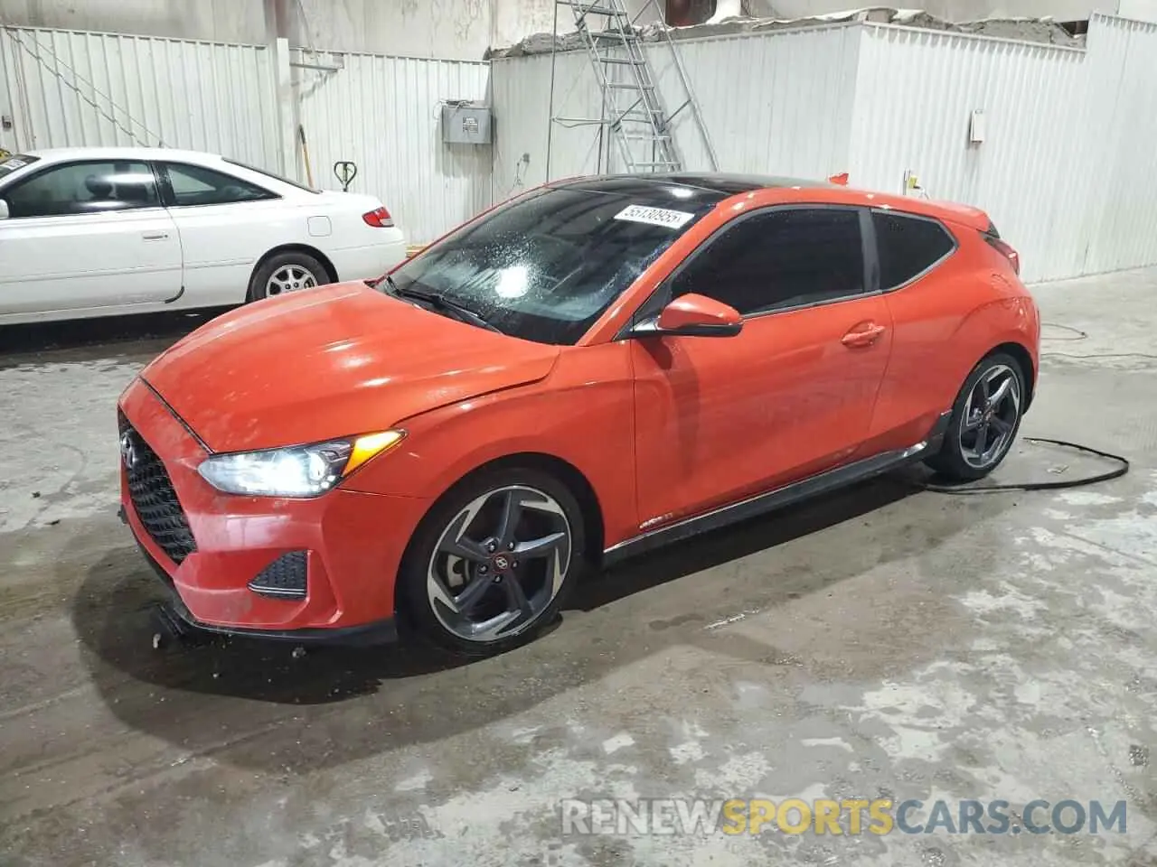 1 fotografías del automóvil dañado KMHTH6AB9KU011952 HYUNDAI VELOSTER 2019