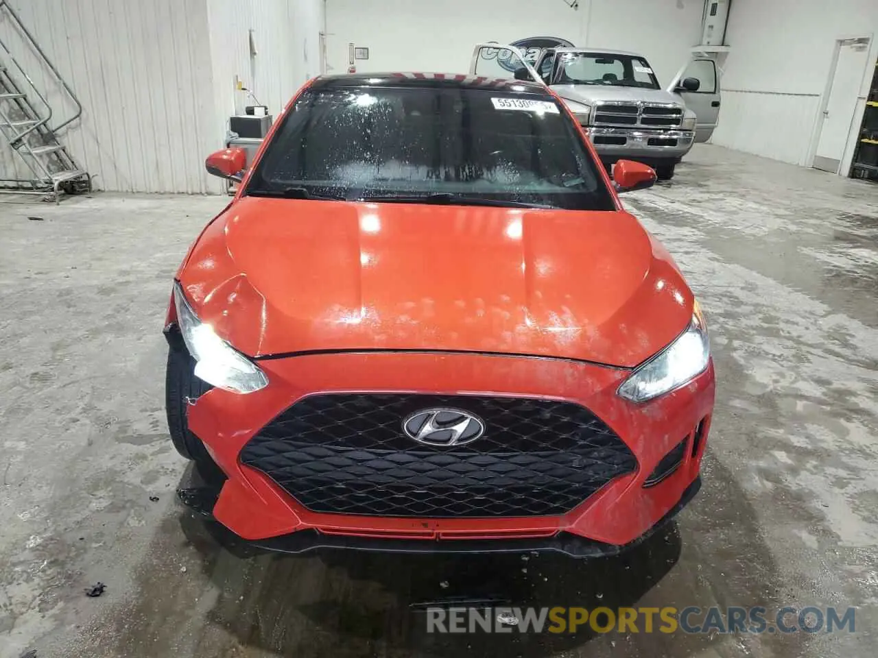 5 fotografías del automóvil dañado KMHTH6AB9KU011952 HYUNDAI VELOSTER 2019