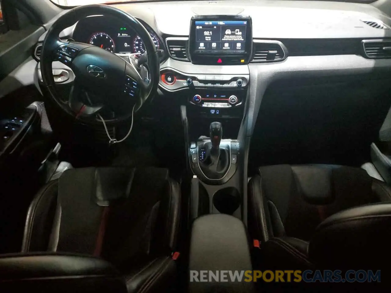 8 fotografías del automóvil dañado KMHTH6AB9KU011952 HYUNDAI VELOSTER 2019