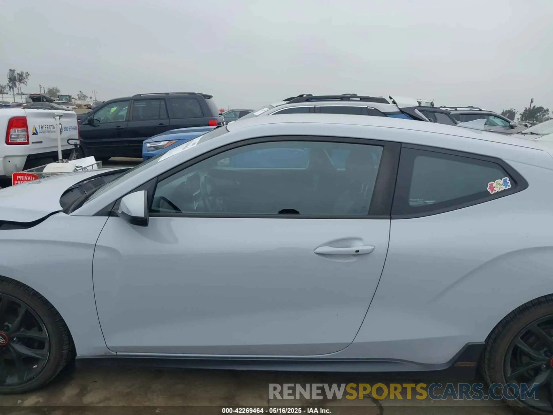 15 fotografías del automóvil dañado KMHTH6ABXKU007246 HYUNDAI VELOSTER 2019