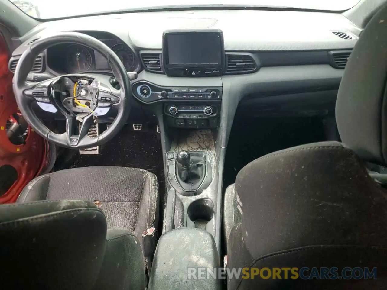 8 fotografías del automóvil dañado KMHT36AH4LU007036 HYUNDAI VELOSTER 2020