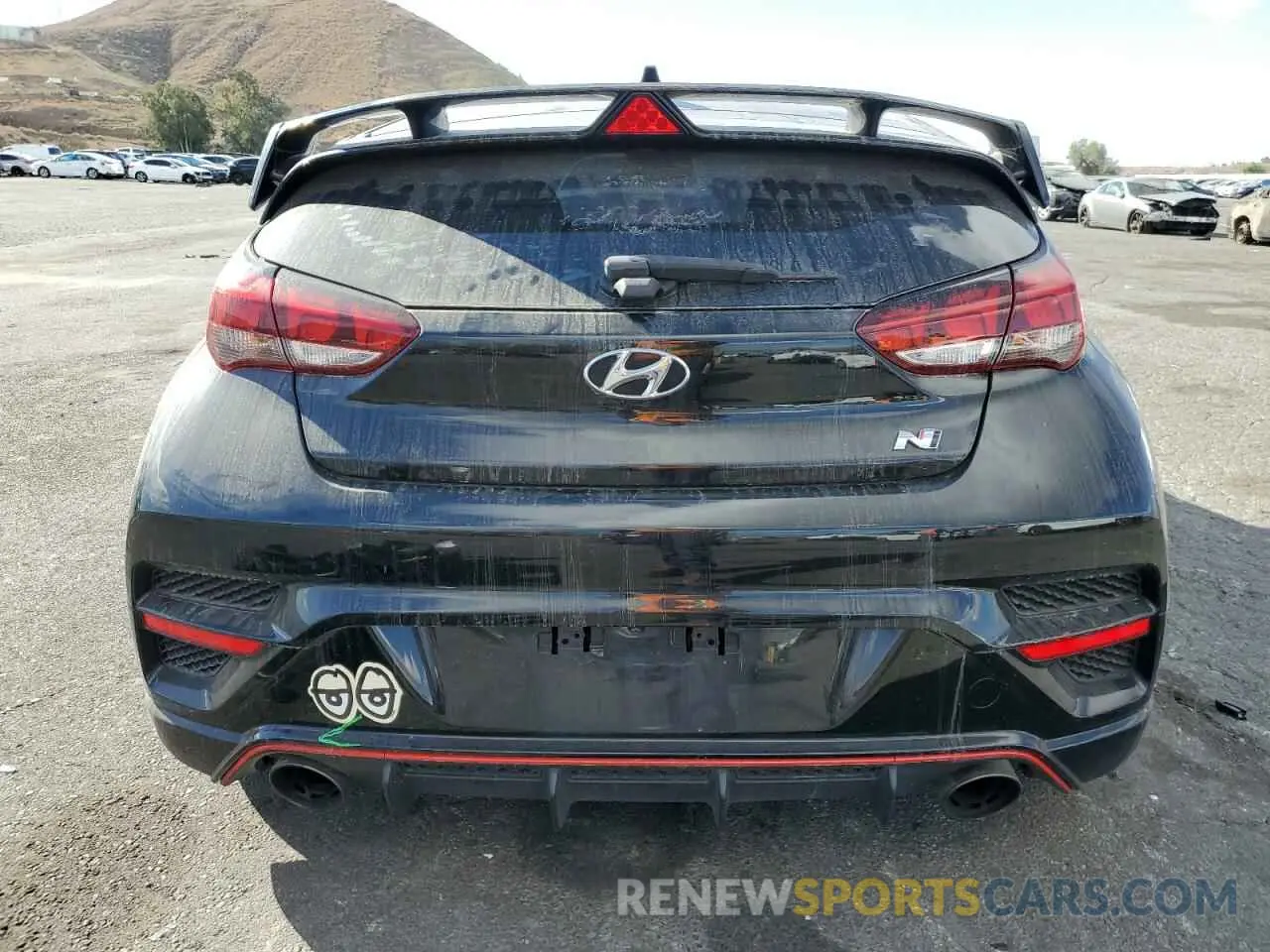 6 fotografías del automóvil dañado KMHT36AH6LU005983 HYUNDAI VELOSTER 2020