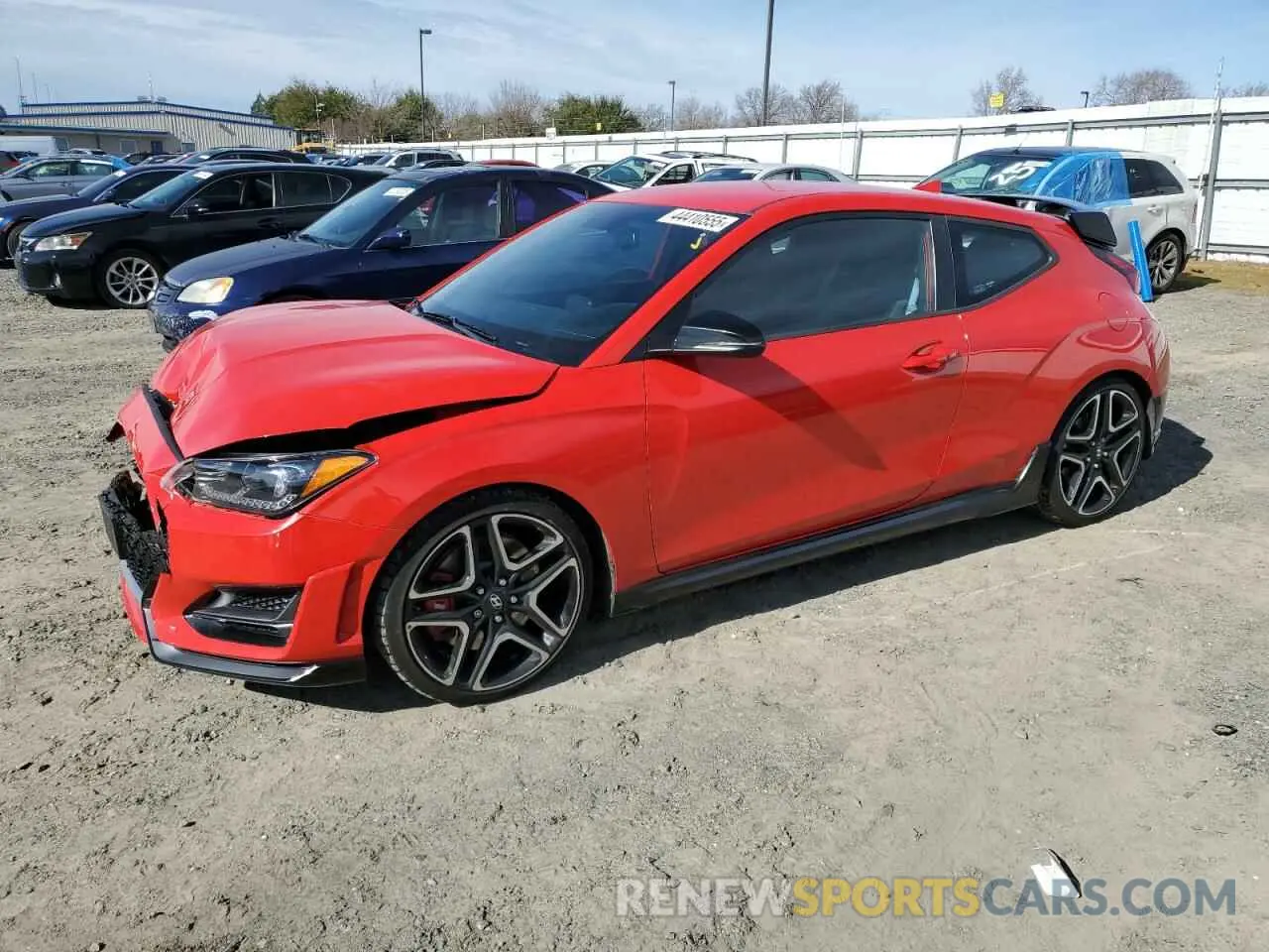 1 fotografías del automóvil dañado KMHT36AH8LU006018 HYUNDAI VELOSTER 2020