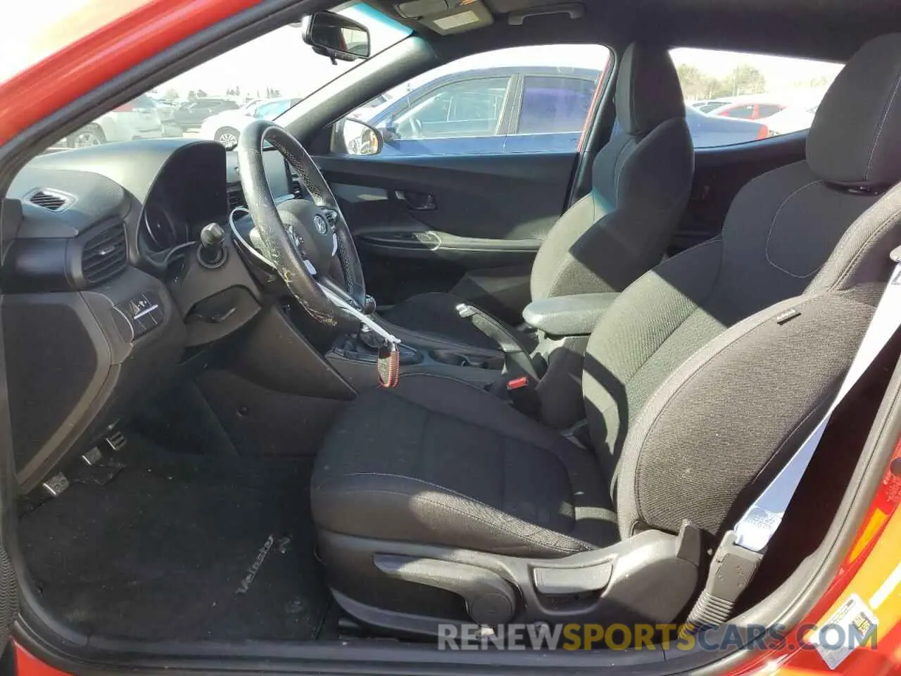 7 fotografías del automóvil dañado KMHT36AH8LU006018 HYUNDAI VELOSTER 2020