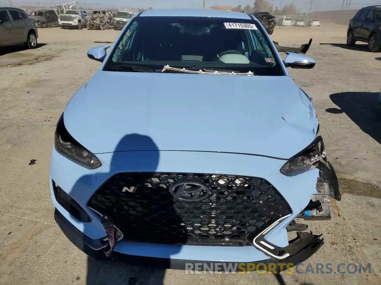 5 fotografías del automóvil dañado KMHT36AH8LU008240 HYUNDAI VELOSTER 2020