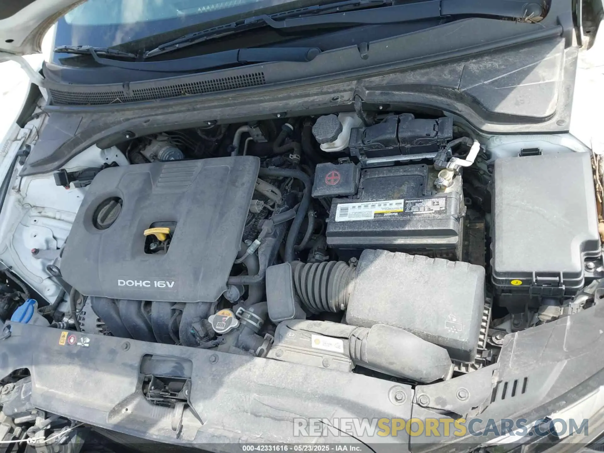 10 fotografías del automóvil dañado KMHTG6AF0LU029621 HYUNDAI VELOSTER 2020