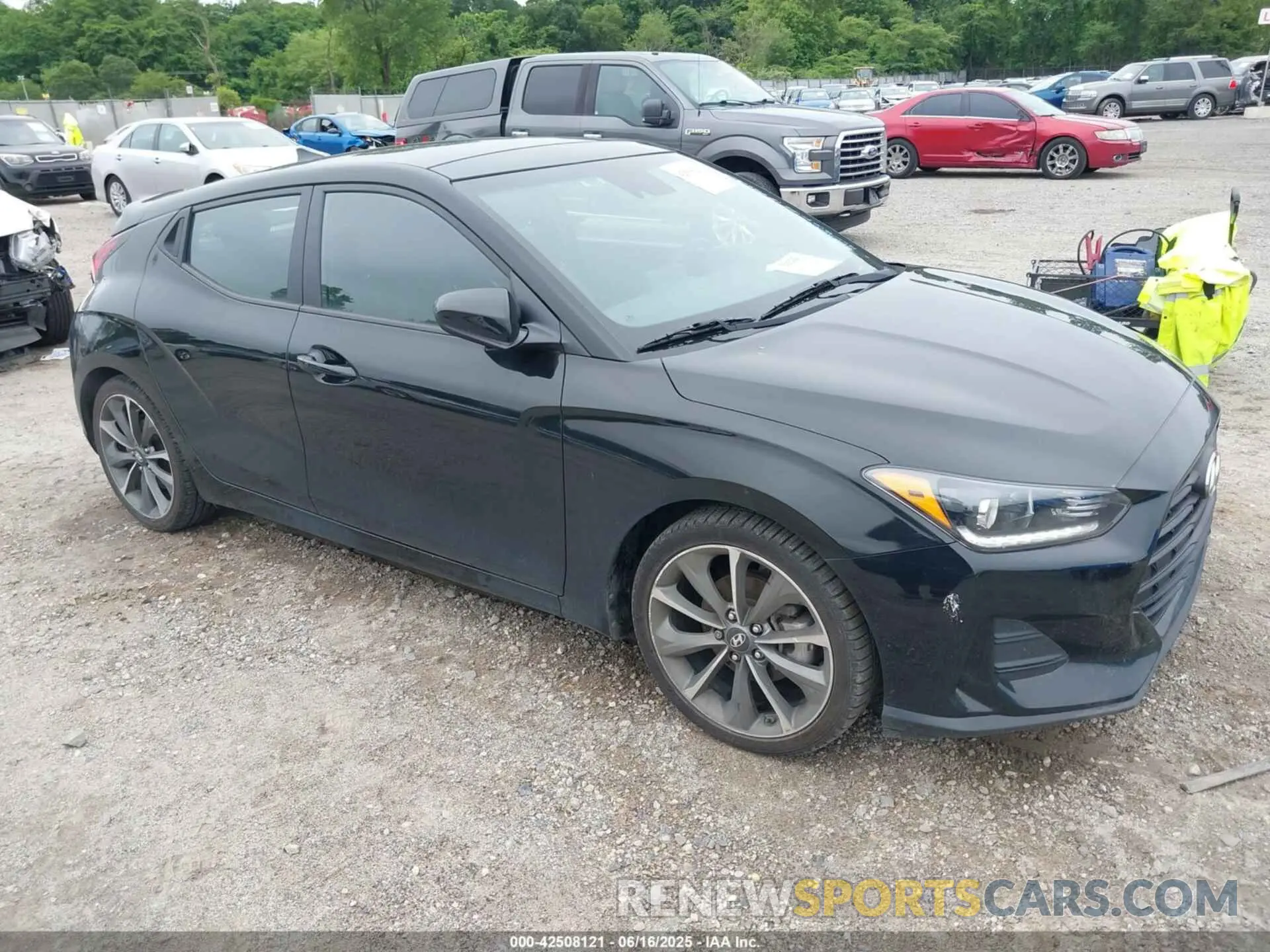 1 fotografías del automóvil dañado KMHTG6AF3LU023862 HYUNDAI VELOSTER 2020