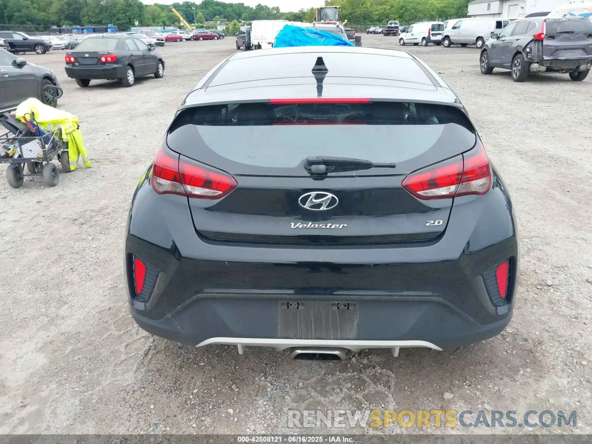 16 fotografías del automóvil dañado KMHTG6AF3LU023862 HYUNDAI VELOSTER 2020