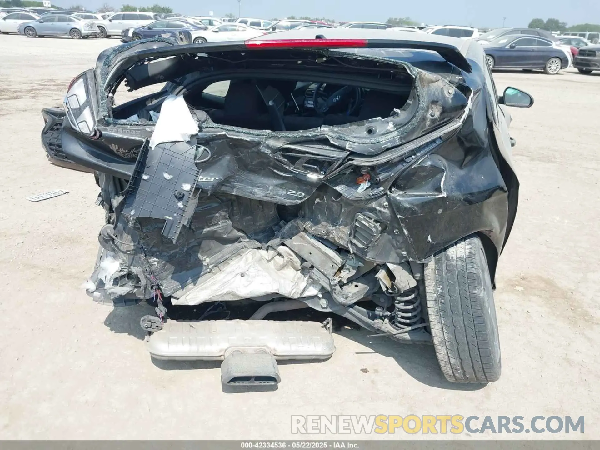 6 fotografías del automóvil dañado KMHTG6AF6LU023144 HYUNDAI VELOSTER 2020